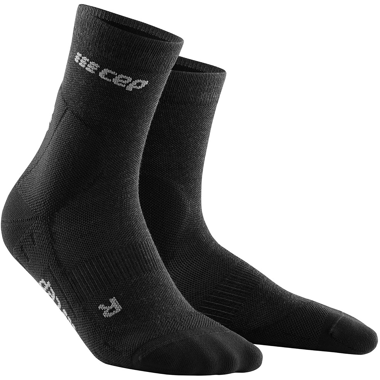 Damen CEP Schwarz CEP the run socks, low cut, v4, men 042 V Socken