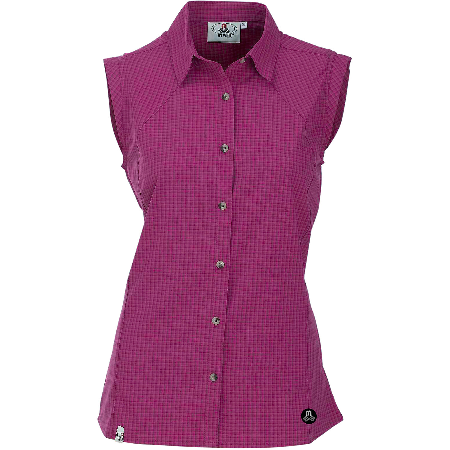 Damen Maul Sport Rose Kuranda-1/2 Bluse Karo elast 01 48 Bluse