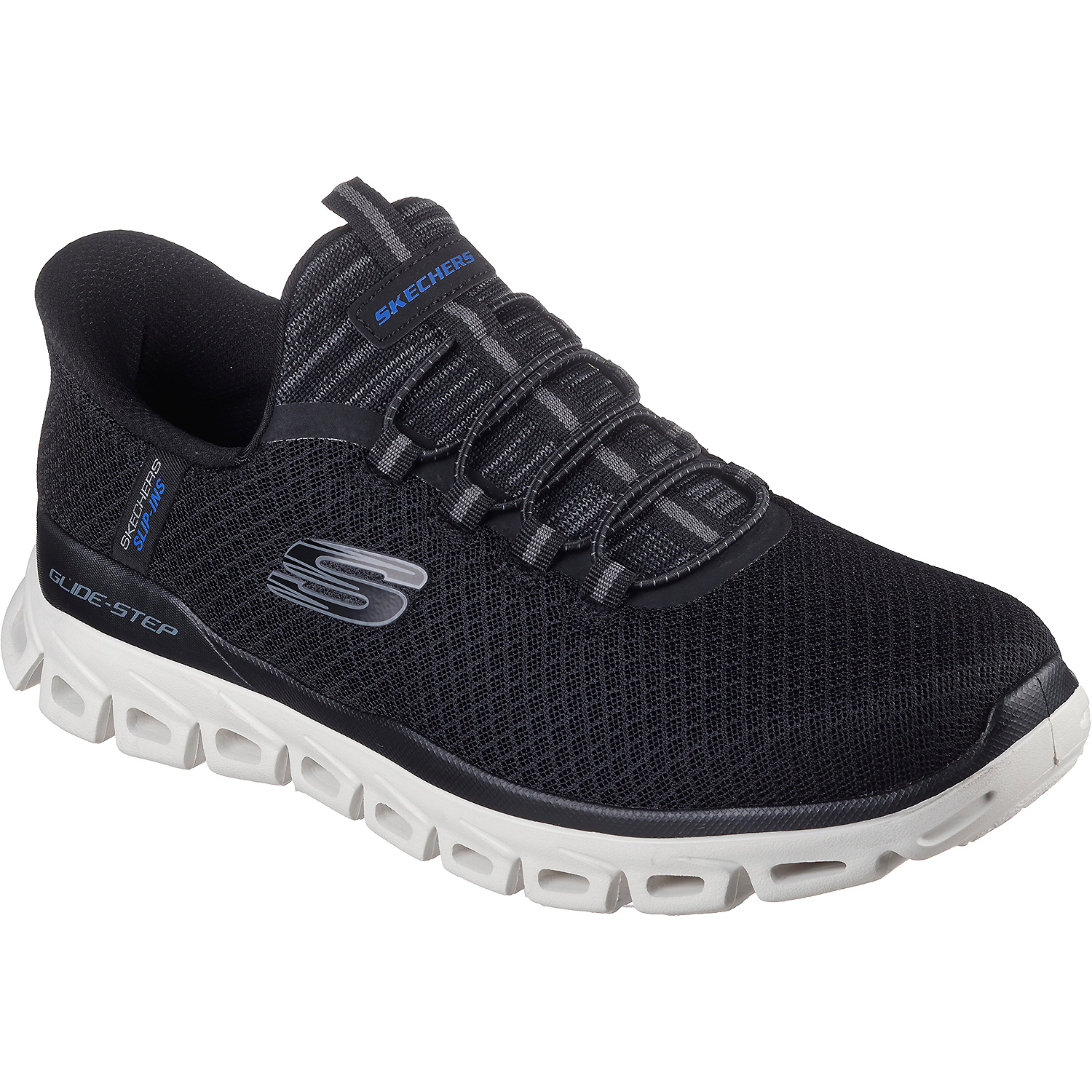 Herren Skechers Schwarz