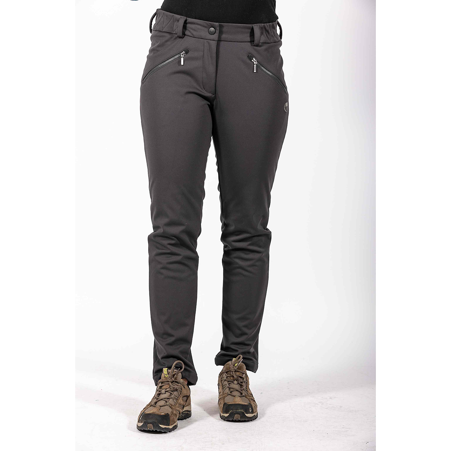 Damen Maul Sport Dunkelgrau Annaberg - Steppjacke + Kapuze 0760 48 Funktionsjacke
