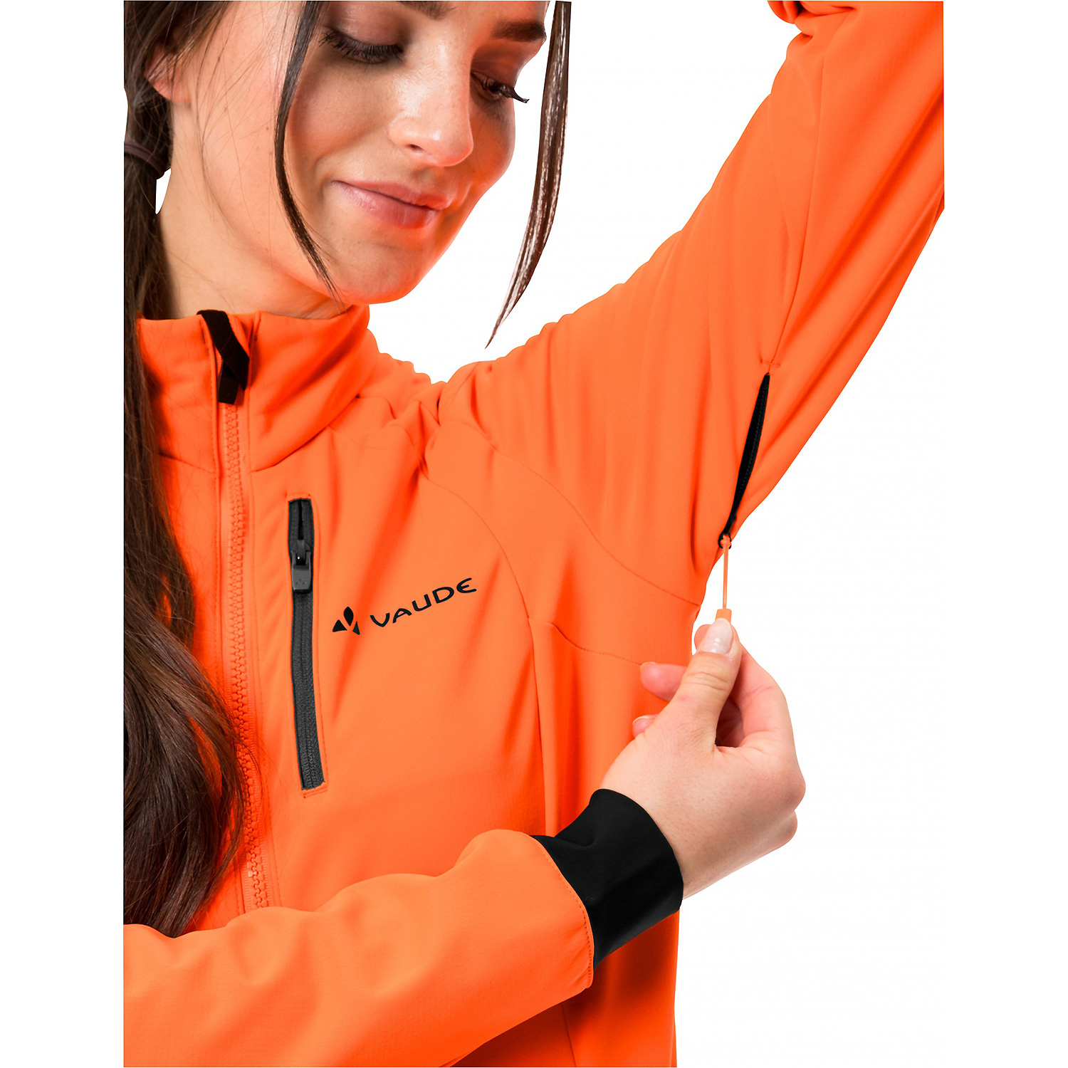 Damen VauDe Orange Wo Posta Softshell Jacket 128 36 Funktionsjacke
