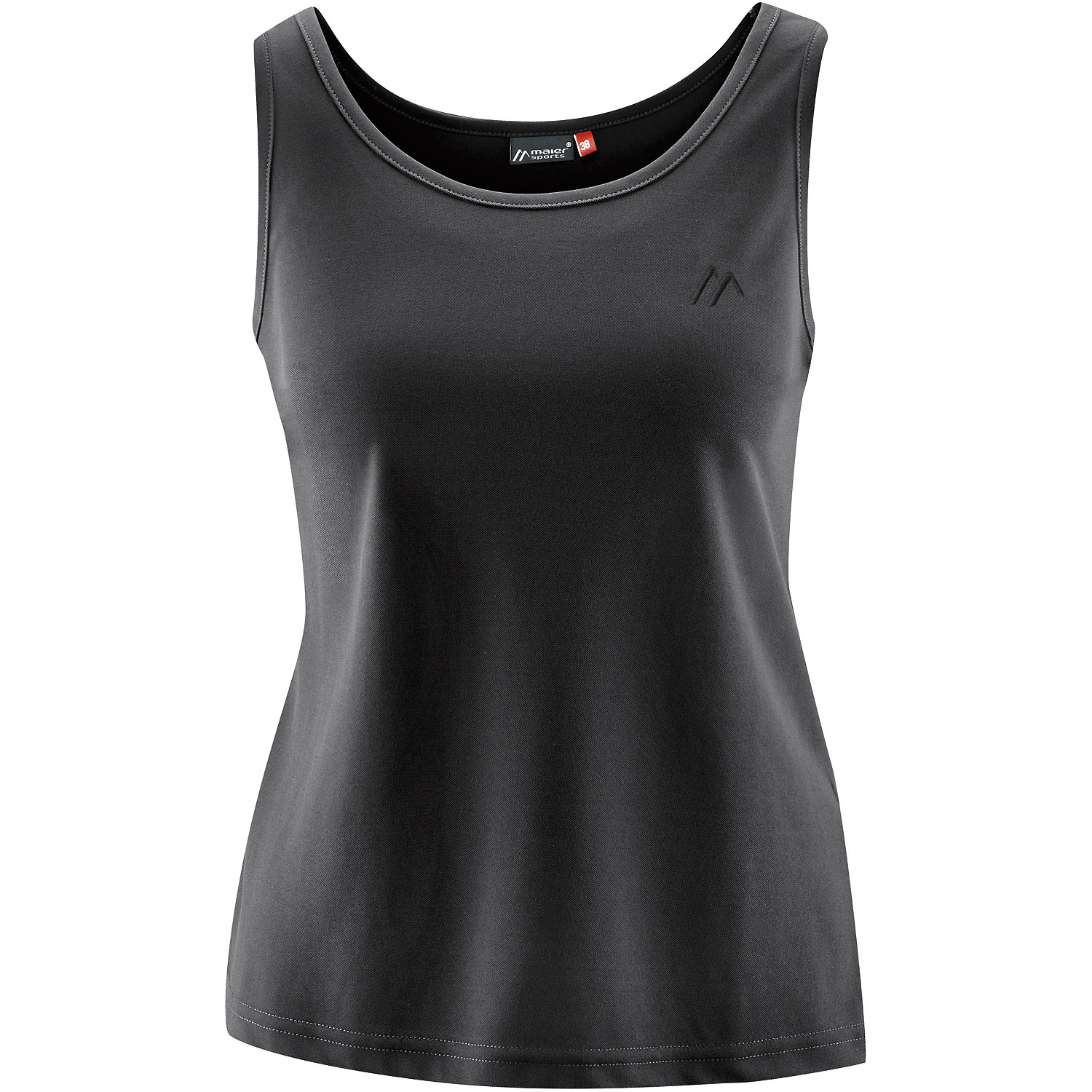 Damen Maier Sports Schwarz Da-Top- Petra 134 50 Top