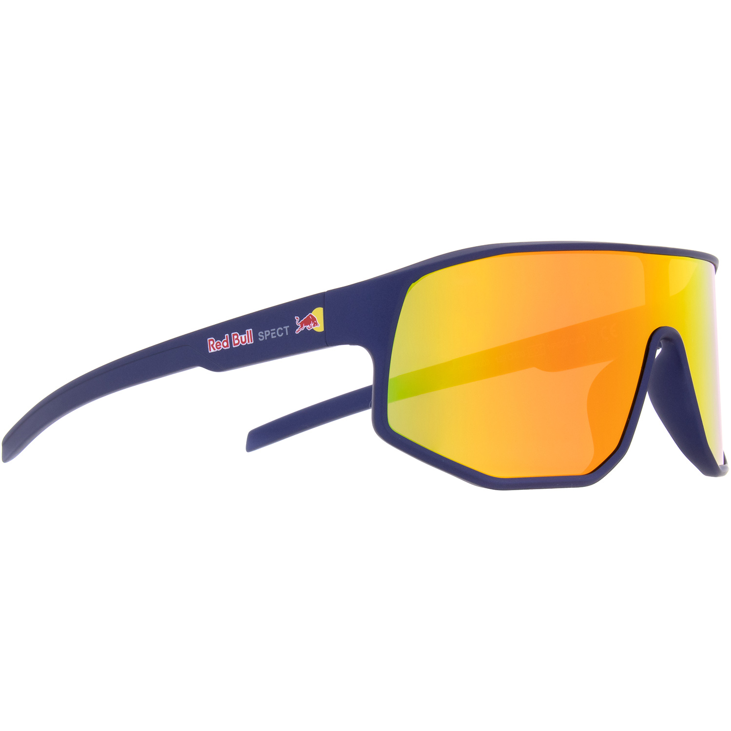 Herren Red Bull Schwarz DASH-008 Sonnenbrille