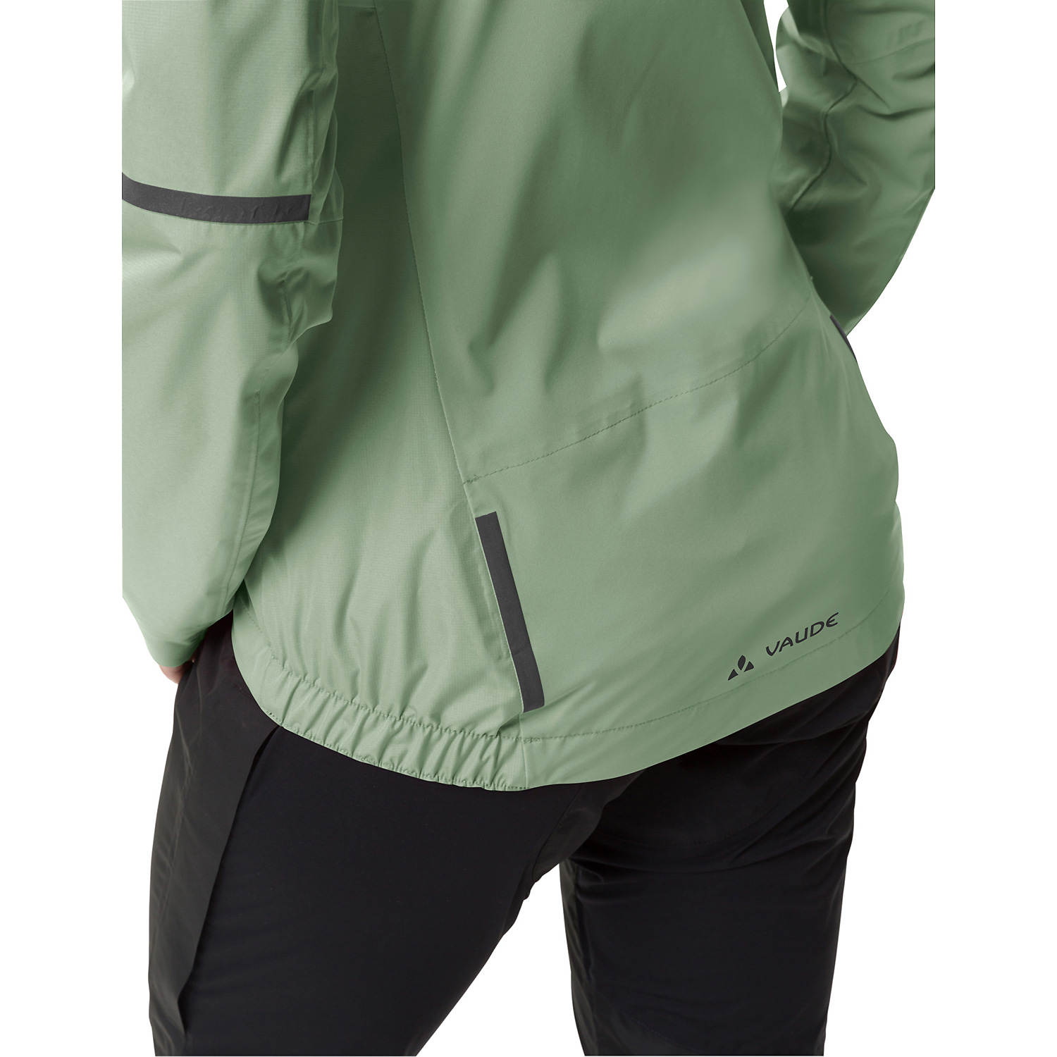 Damen VauDe Grün Wo Kuro Rain Jacket 366 36 Funktionsjacke