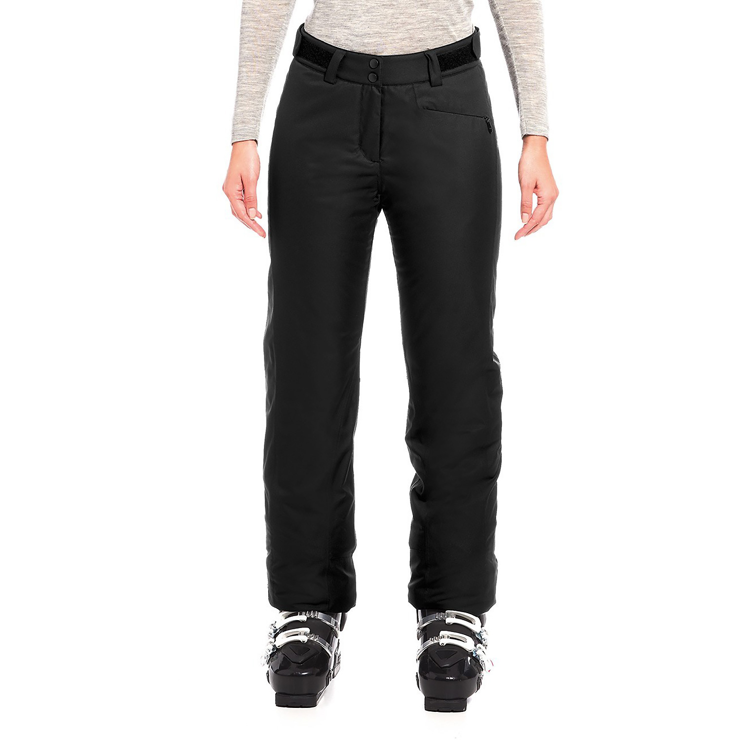 Damen Maier Sports Schwarz Allissia slim Da-Hose mTEX el. 900 36 Hose
