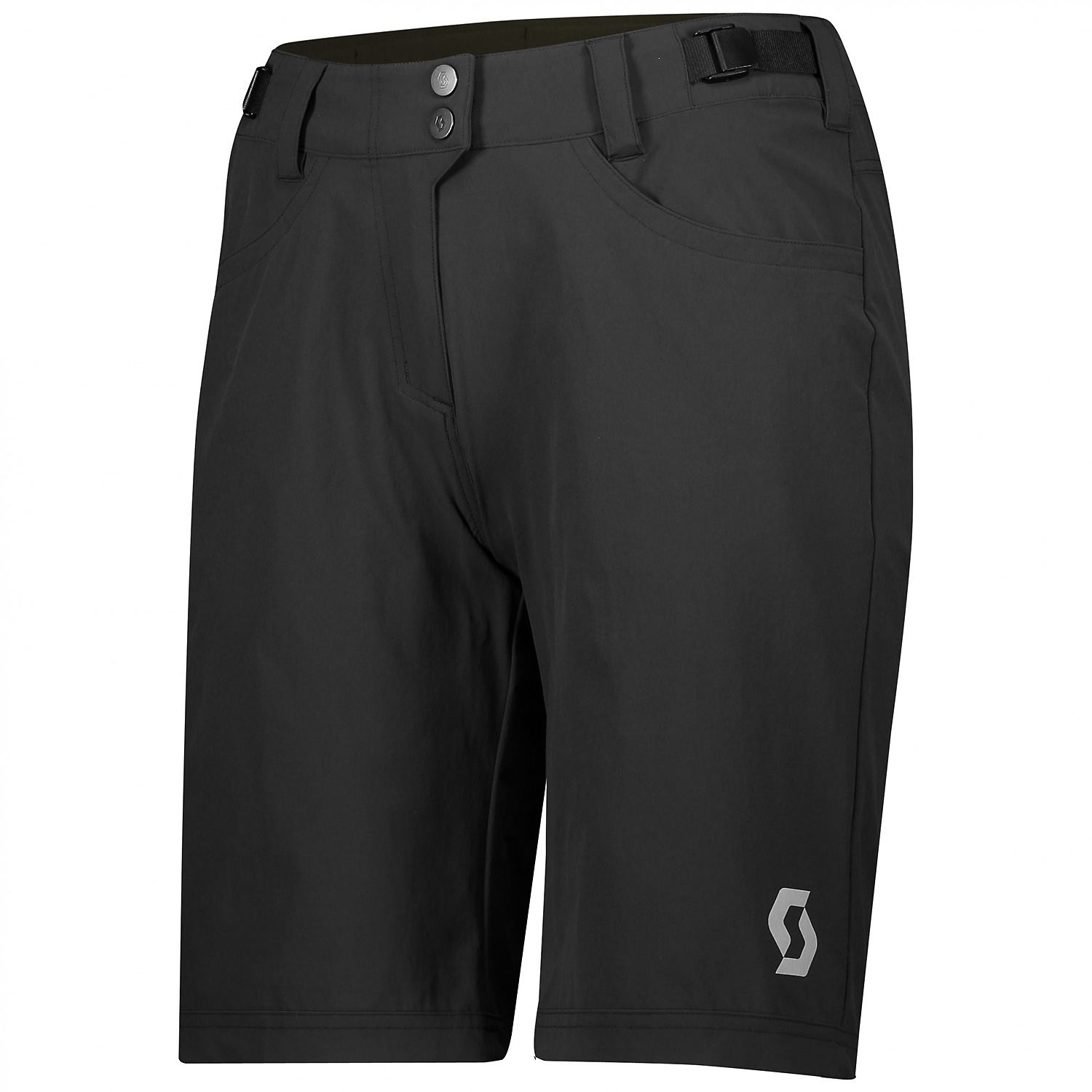 Damen Scott Schwarz SCO Shorts W's Trail Flow w/pad Short