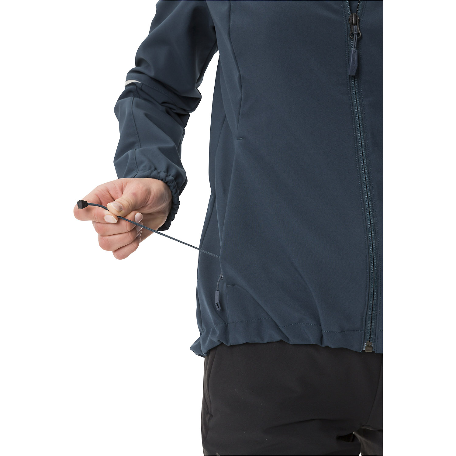 Damen VauDe Marine Wo Qimsa LS T-Shirt 128 42 Kapuzensweat