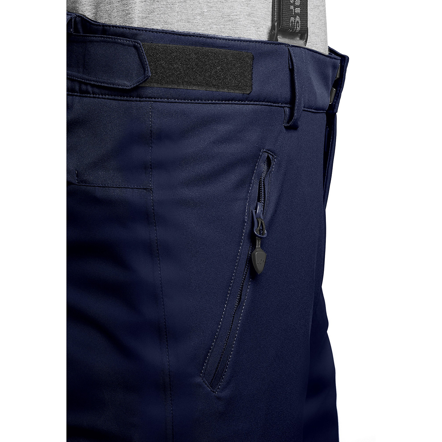 Herren Maier Sports Marine Anton slim He-Hose mTEX el. 207 60 Latzhose