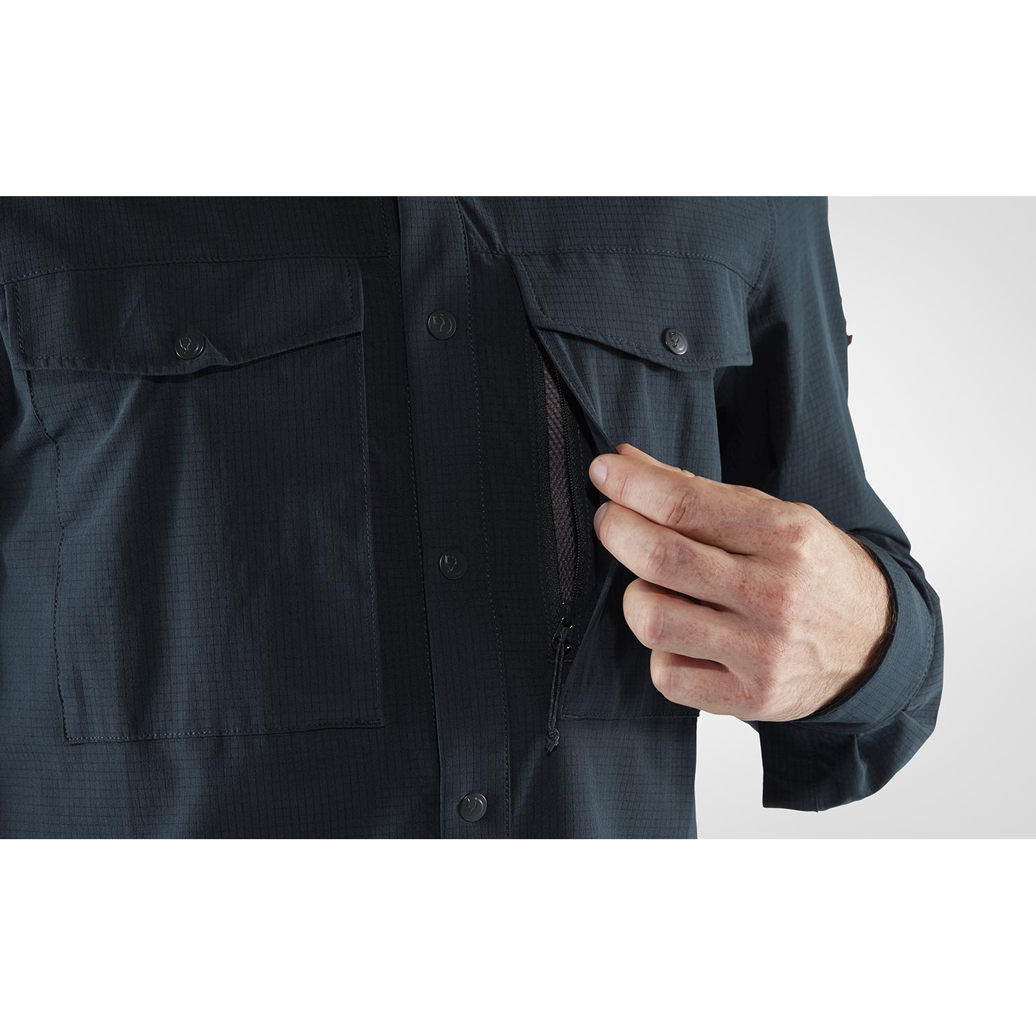 Herren Fjällräven Rauchblau