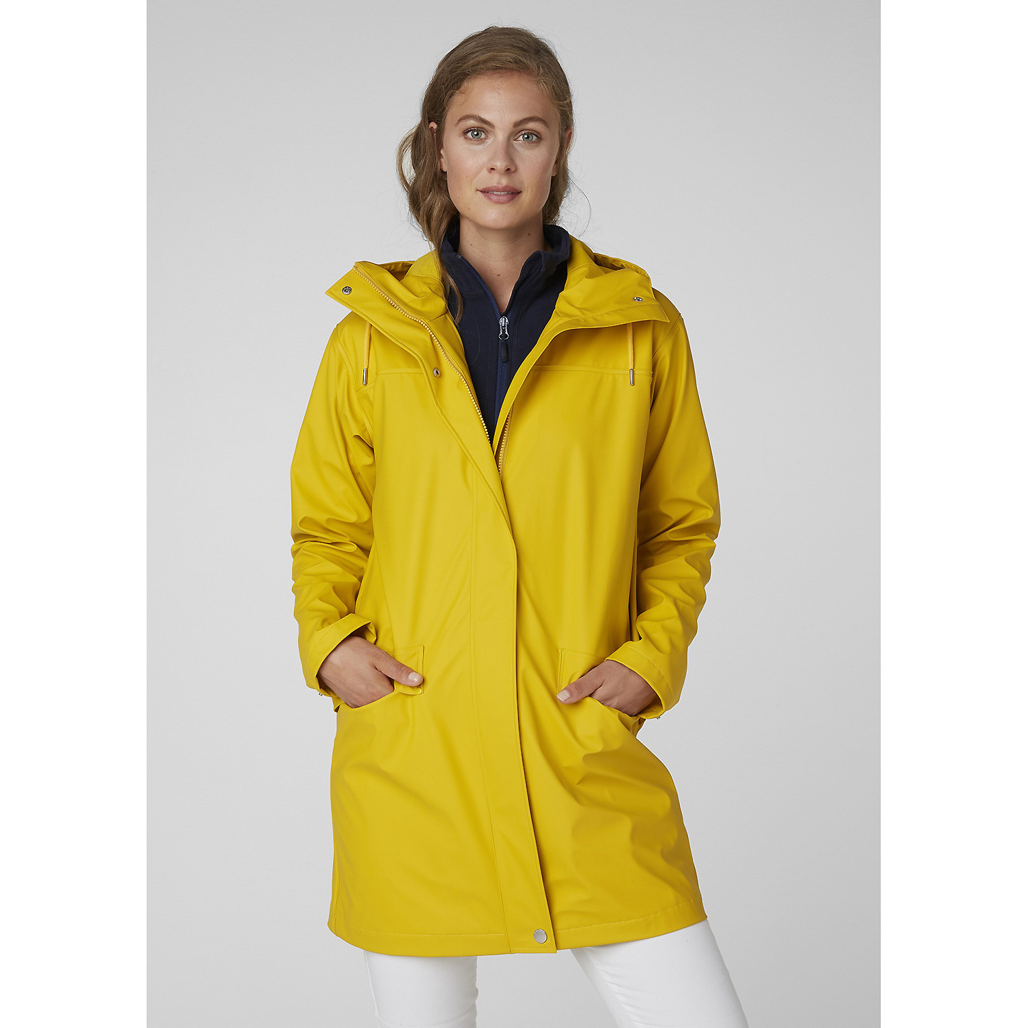 Damen Helly Hansen Gelb W MOSS RAIN COAT