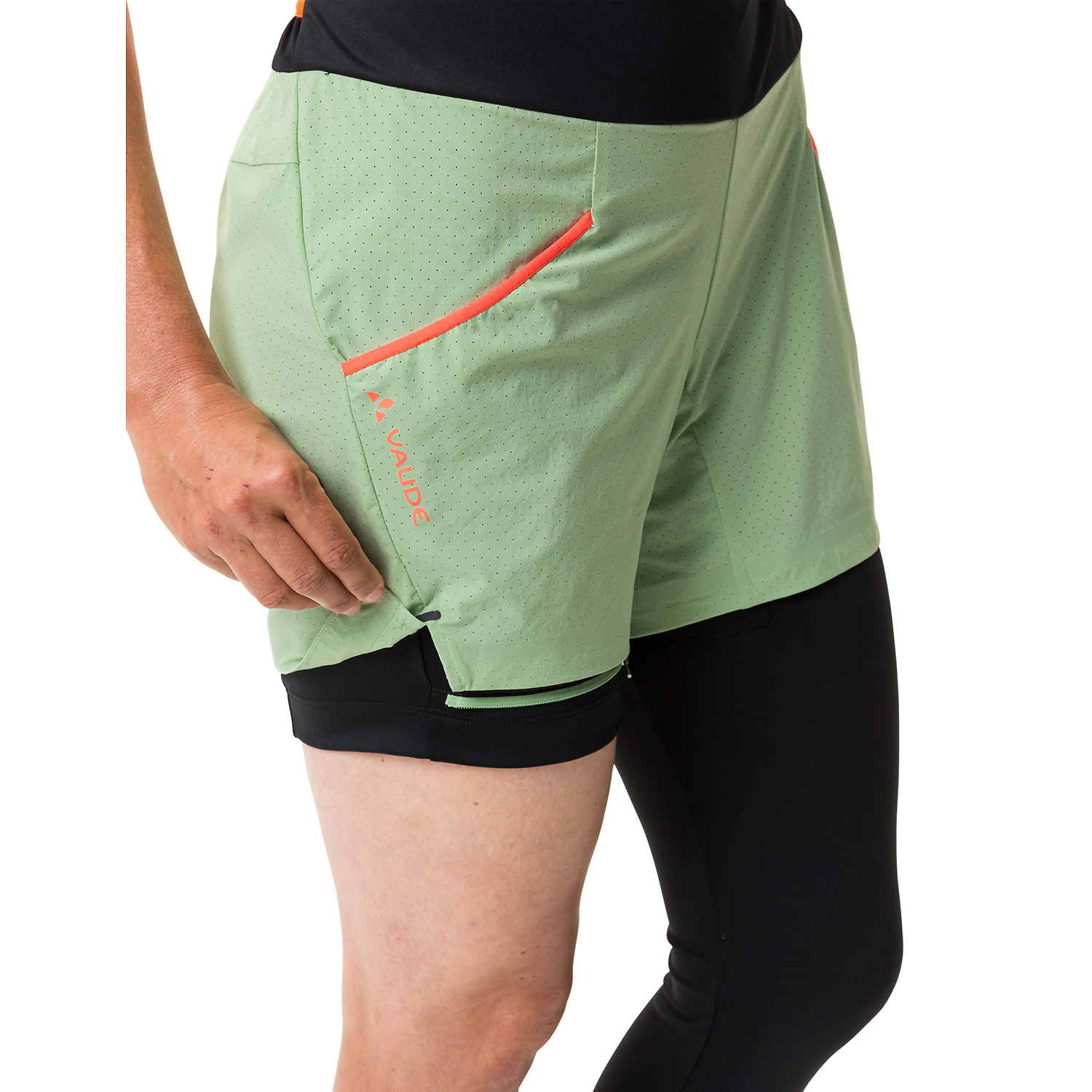Damen VauDe Grün Wo Crana ZO Pants 368 46 Hose