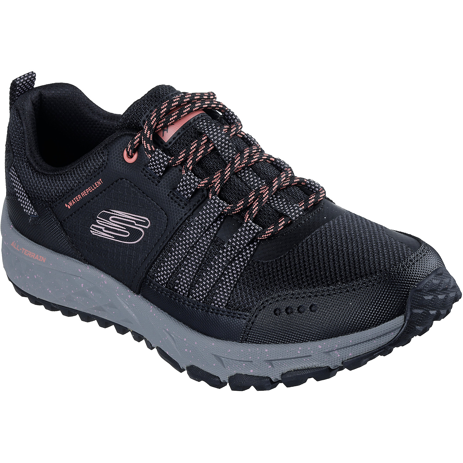 Damen Skechers Schwarz ESCAPE PLAN-ENDLESS PURSUIT BKHP 37 Trekkinghalbschuh