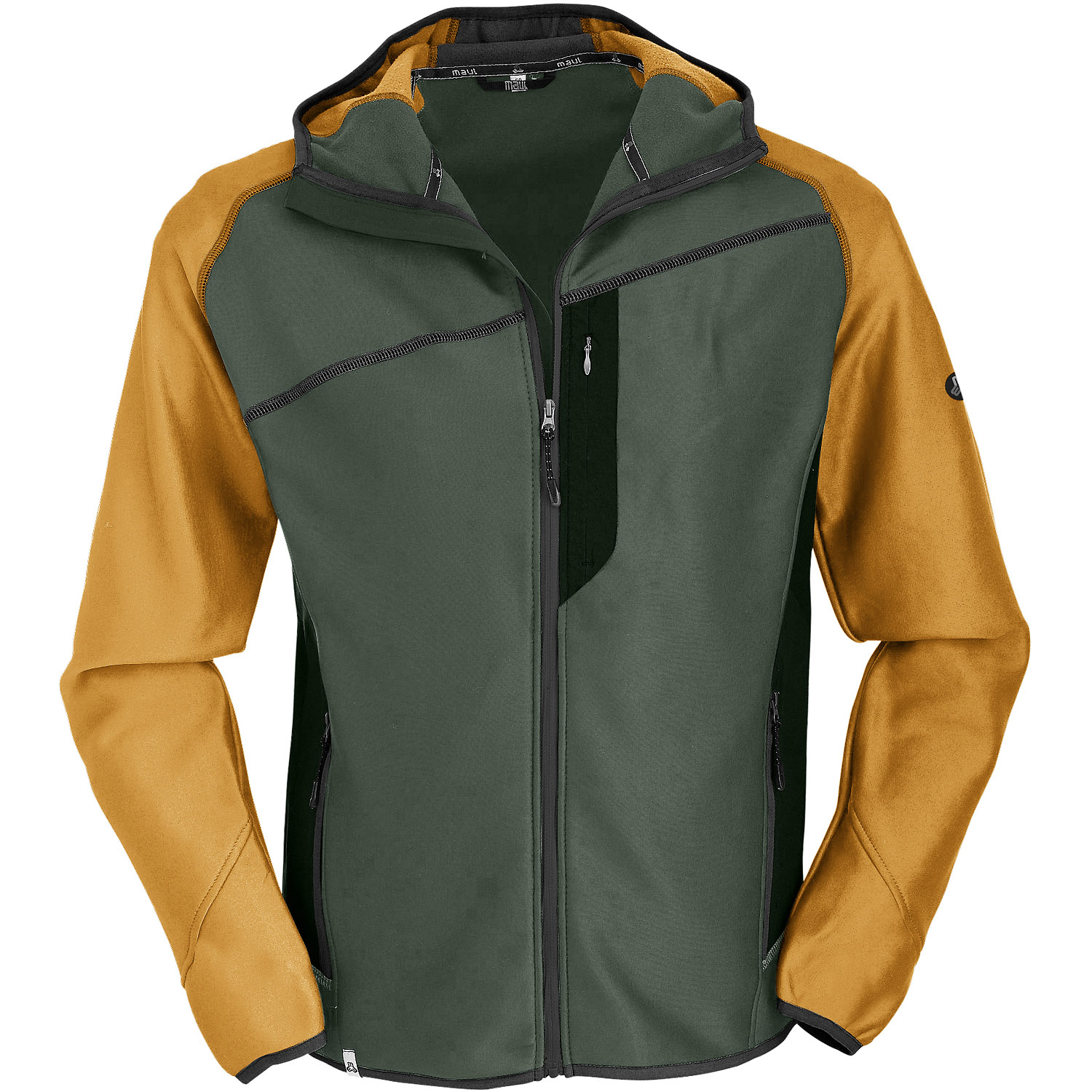 Herren Maul Sport Tannengrün Taufstein II-Megastretchjacke+ 1574 48 Funktionsjacke