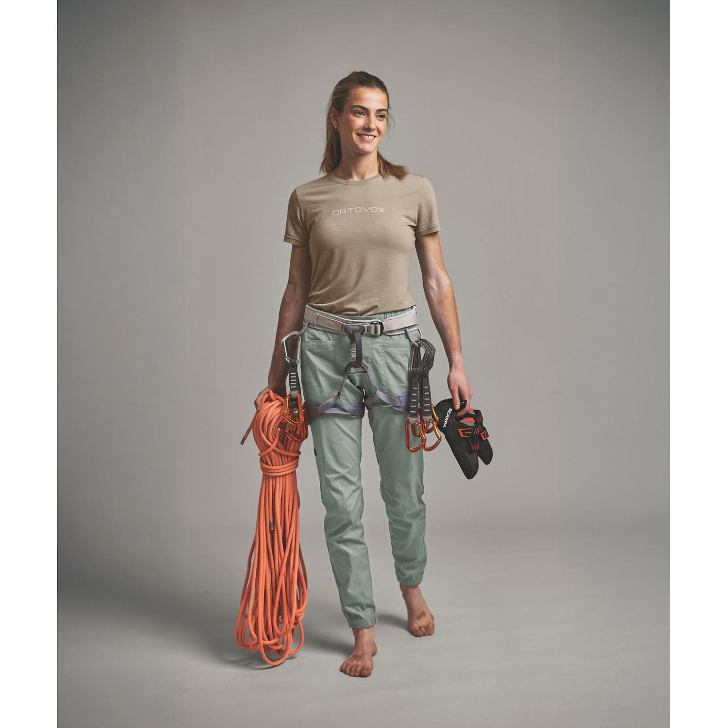 Damen Ortovox Hellgrün