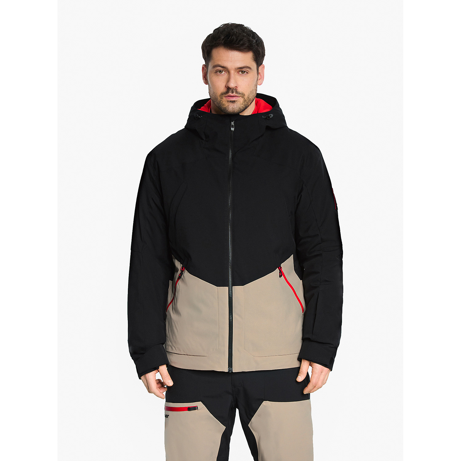 Herren Ziener Mocca TOBIN-Z jacket man 60 60 Jacke