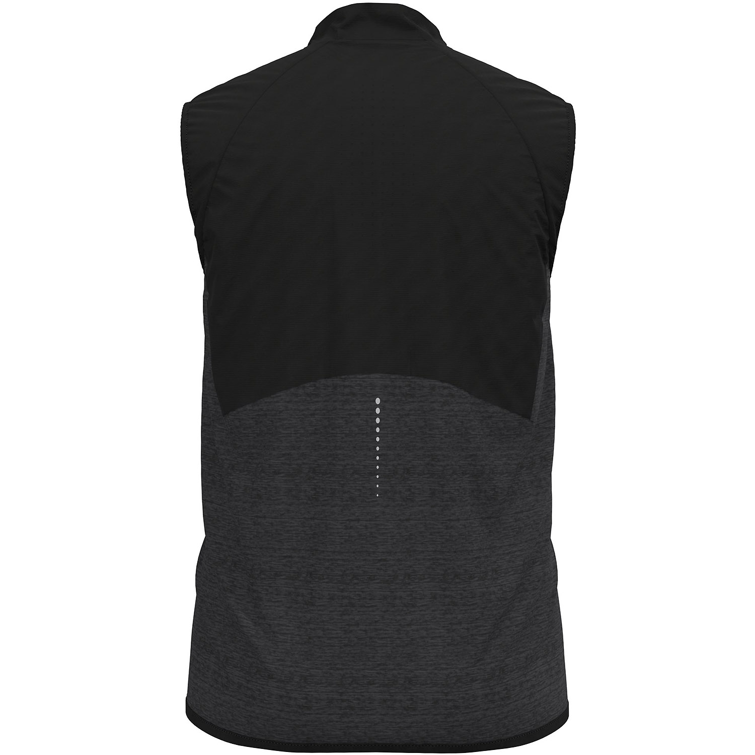 Herren Odlo Schwarz Vest RUN EASY S-THERMIC 15000 L Weste