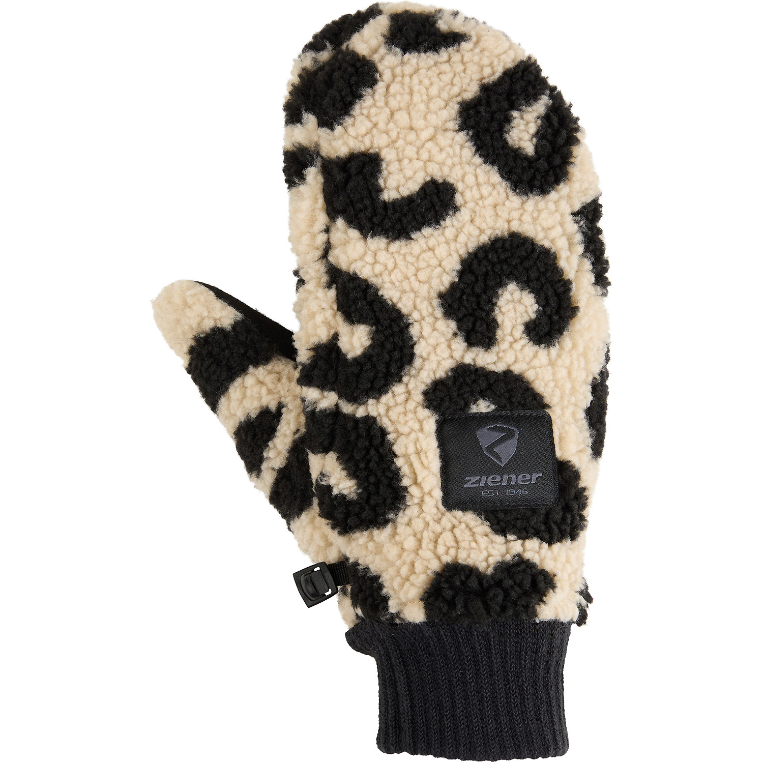 Damen Ziener Schwarz ISHERPA-Z MITTEN glove lady 193 M Handschuh