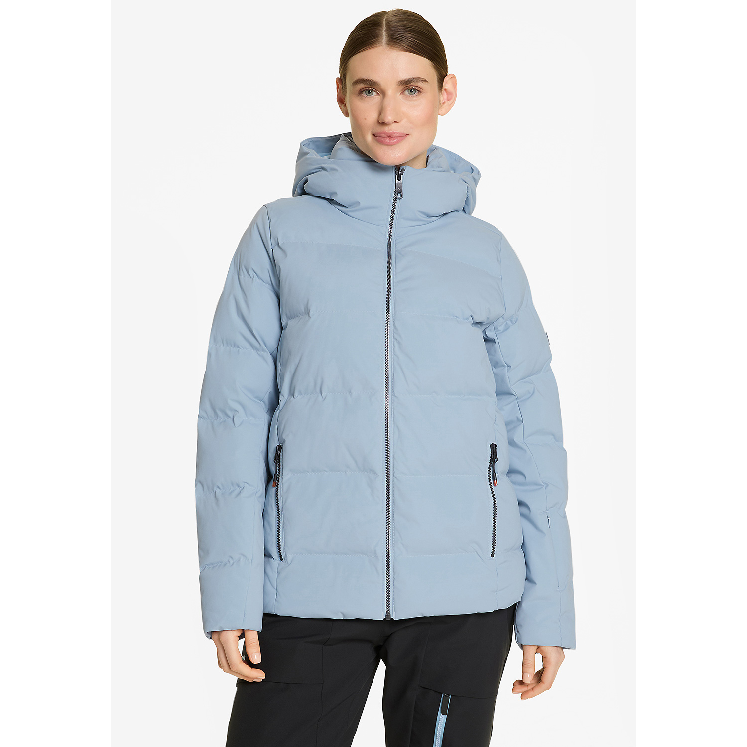Damen Ziener Hellblau TRAVA lady (jacket ski) 453 42 Unterjacke