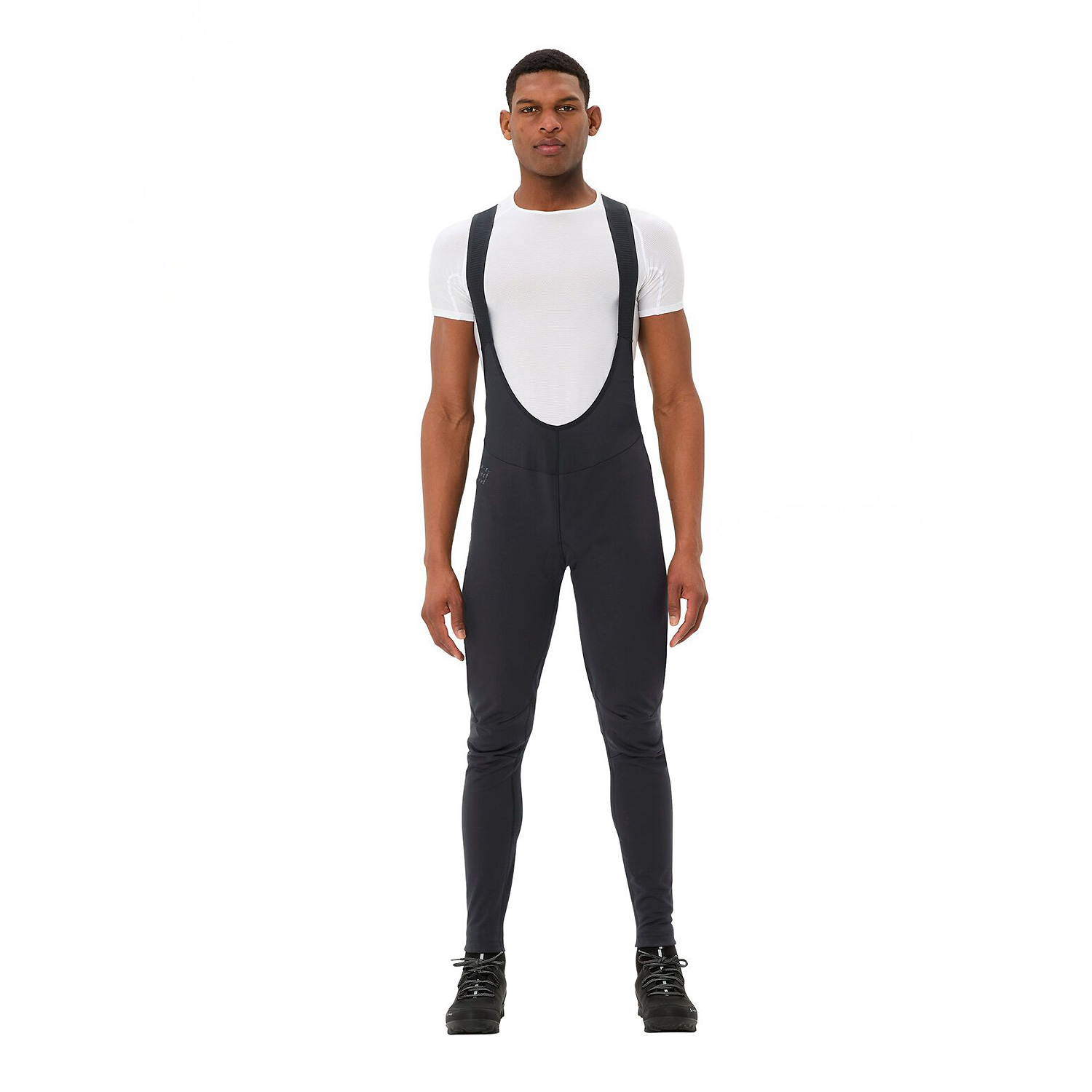 Herren Vaude Schwarz Me Posta Warm Bib Tight II Latzhose