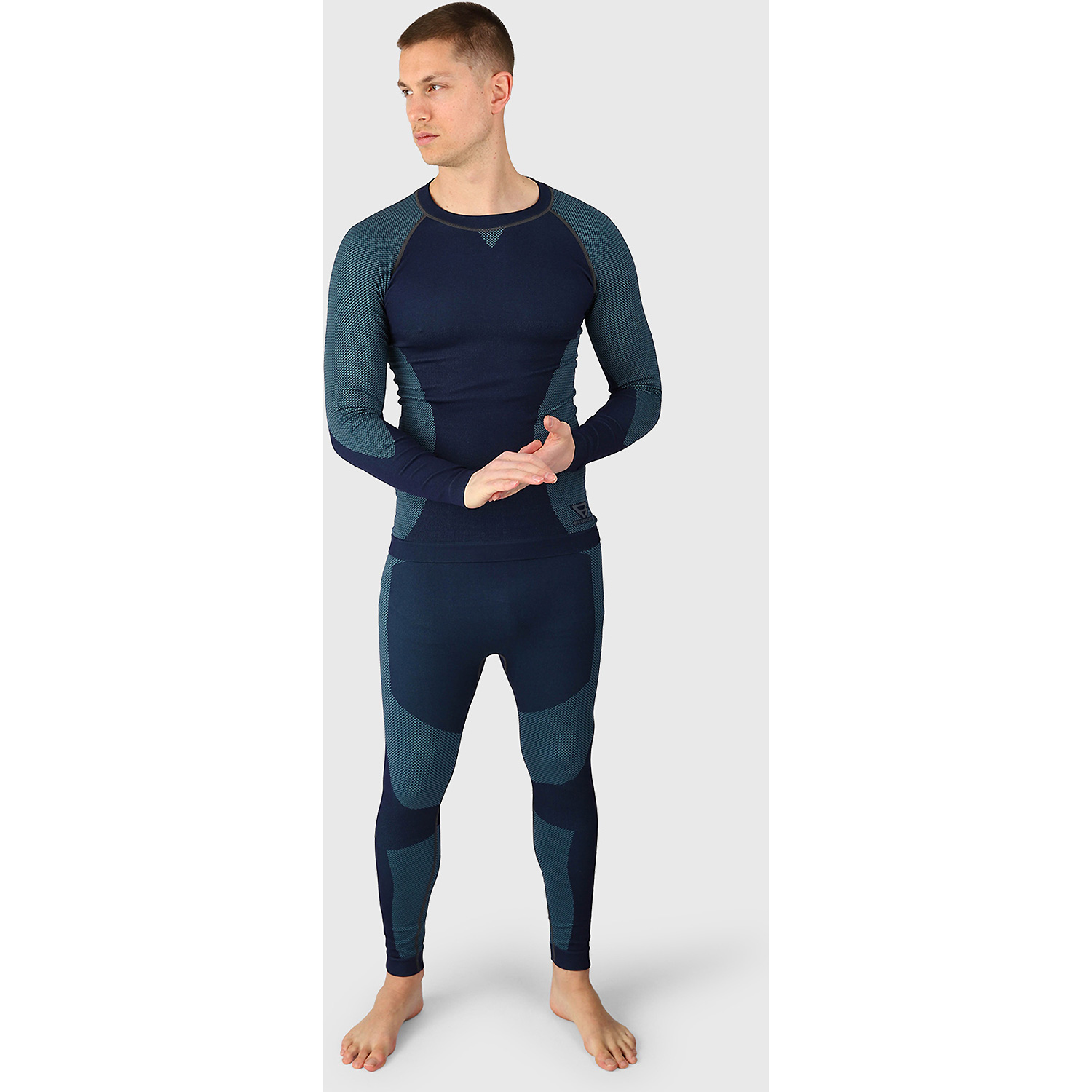 Herren Brunotti Marine Silvretta Men Thermo Top Unterhemd