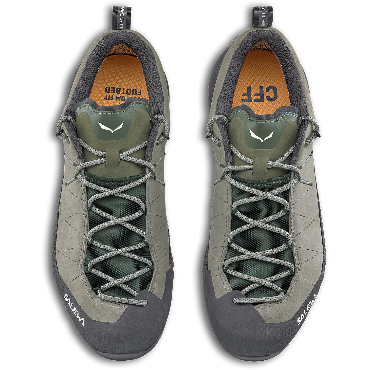 Damen Salewa Dunkelorange