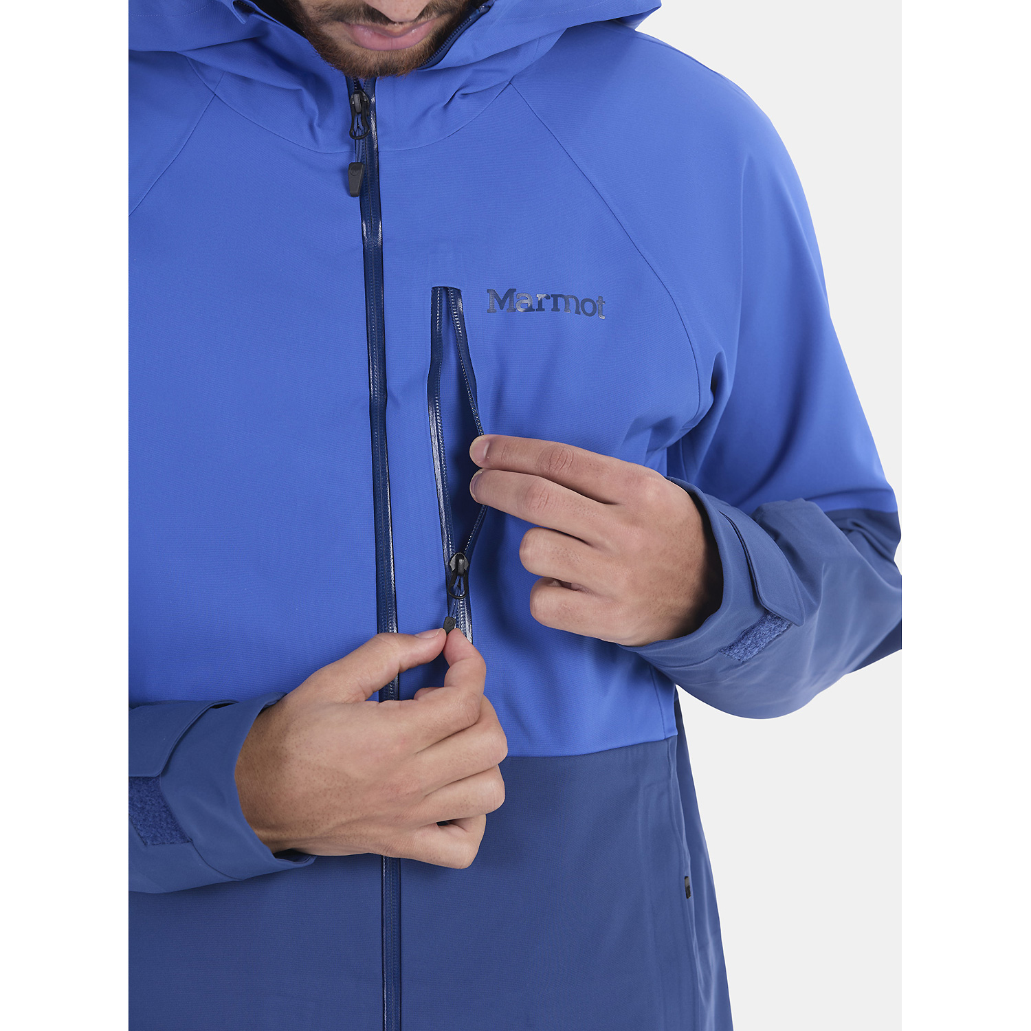 Herren Marmot Blau