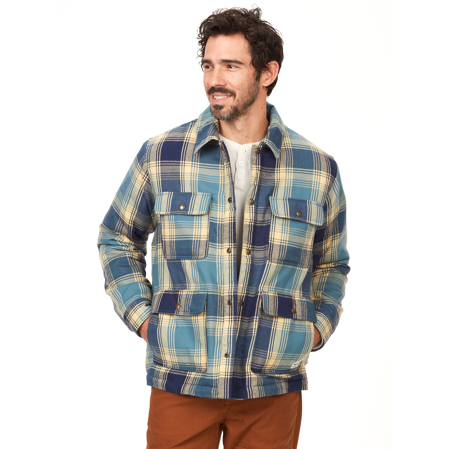 Herren Marmot Blau