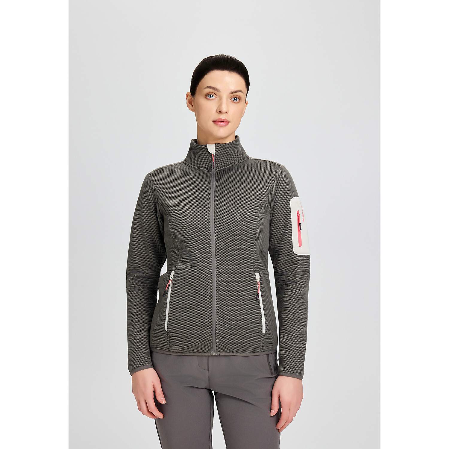 Damen Icepeak Dunkelgrau ICEPEAK BOWERSVILLE Unterjacke
