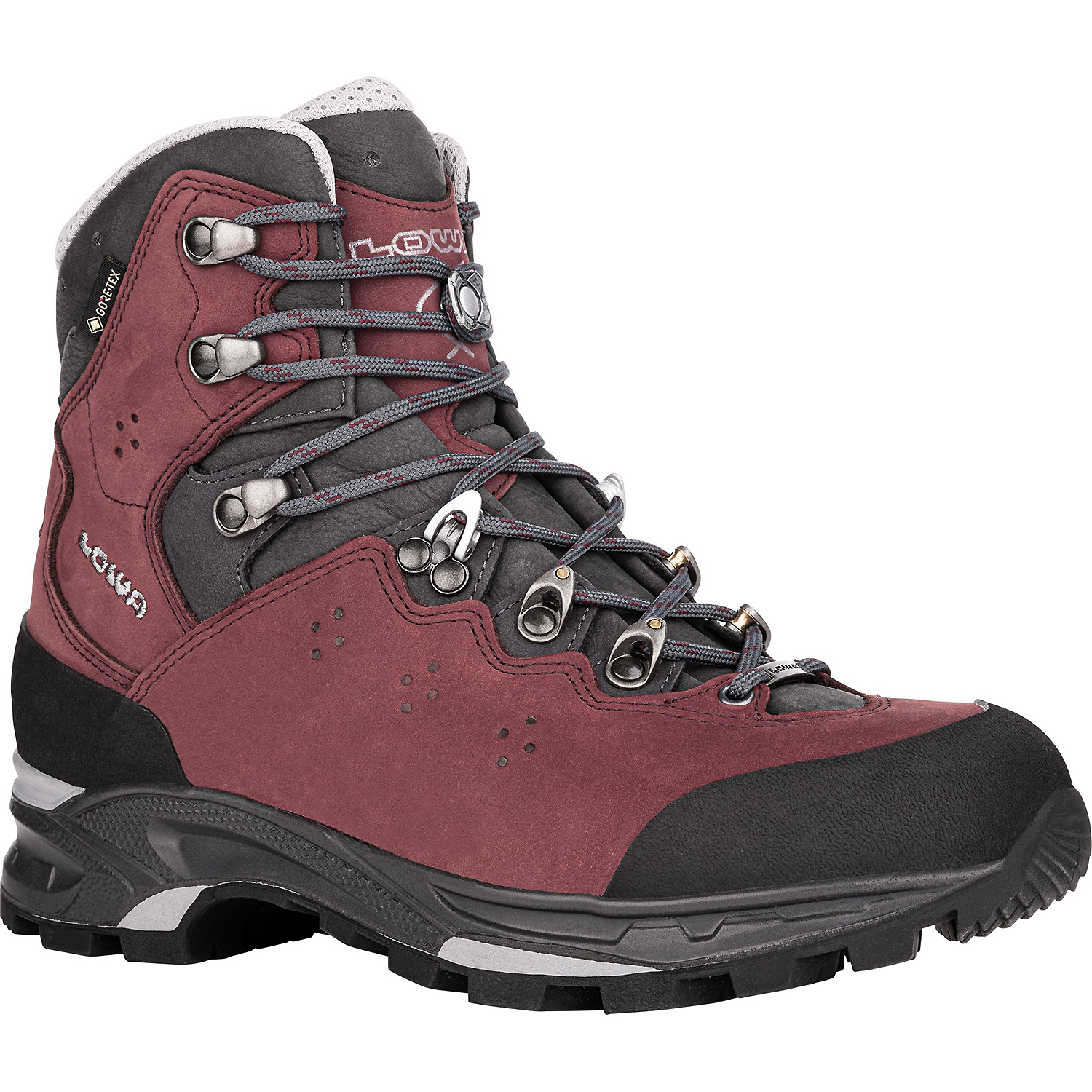 Damen Lowa Bordeaux TORO PRO GTX LO 9704 7 Multifunktionsschuh