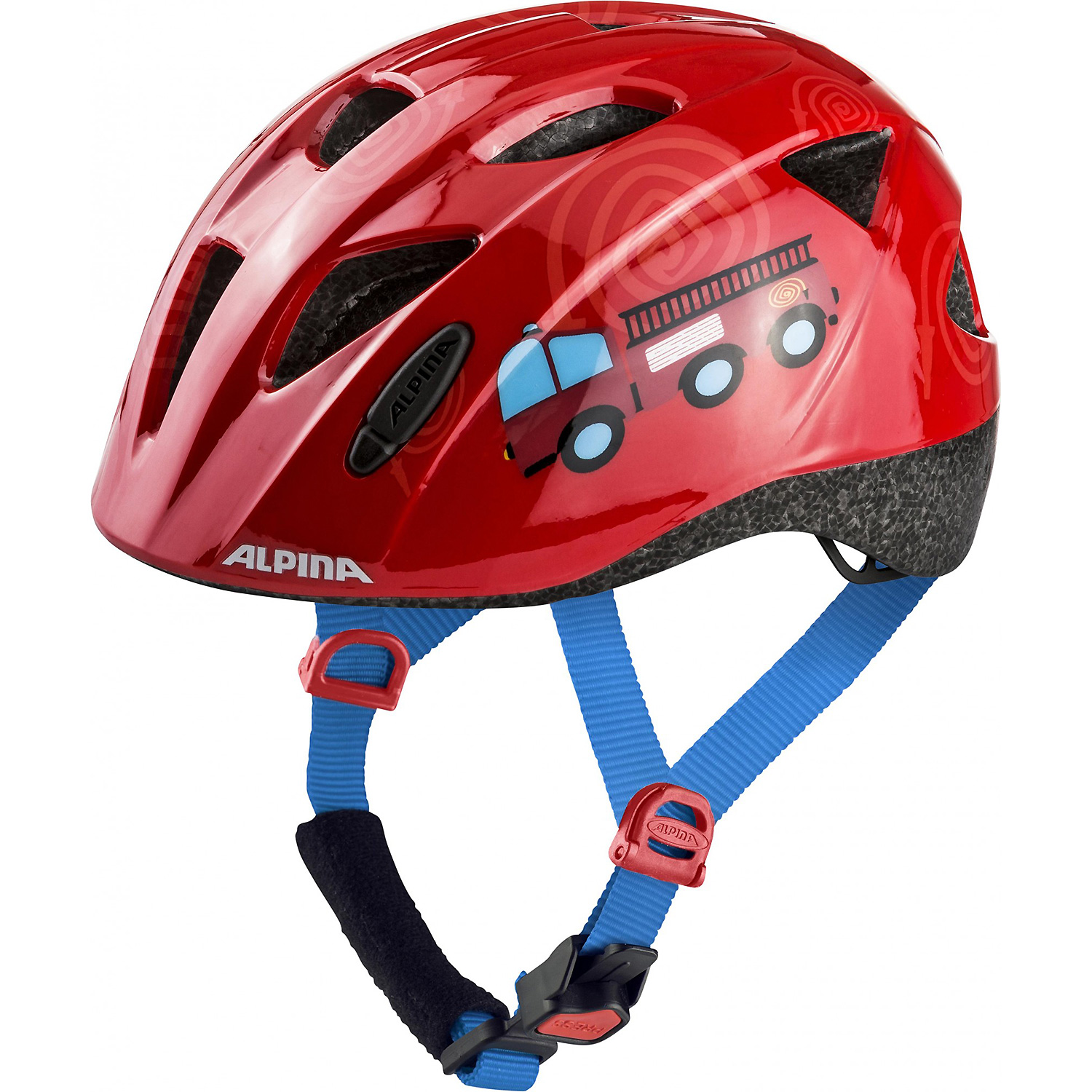 Kinder Alpina Sports Rot XIMO 54 45 Helm