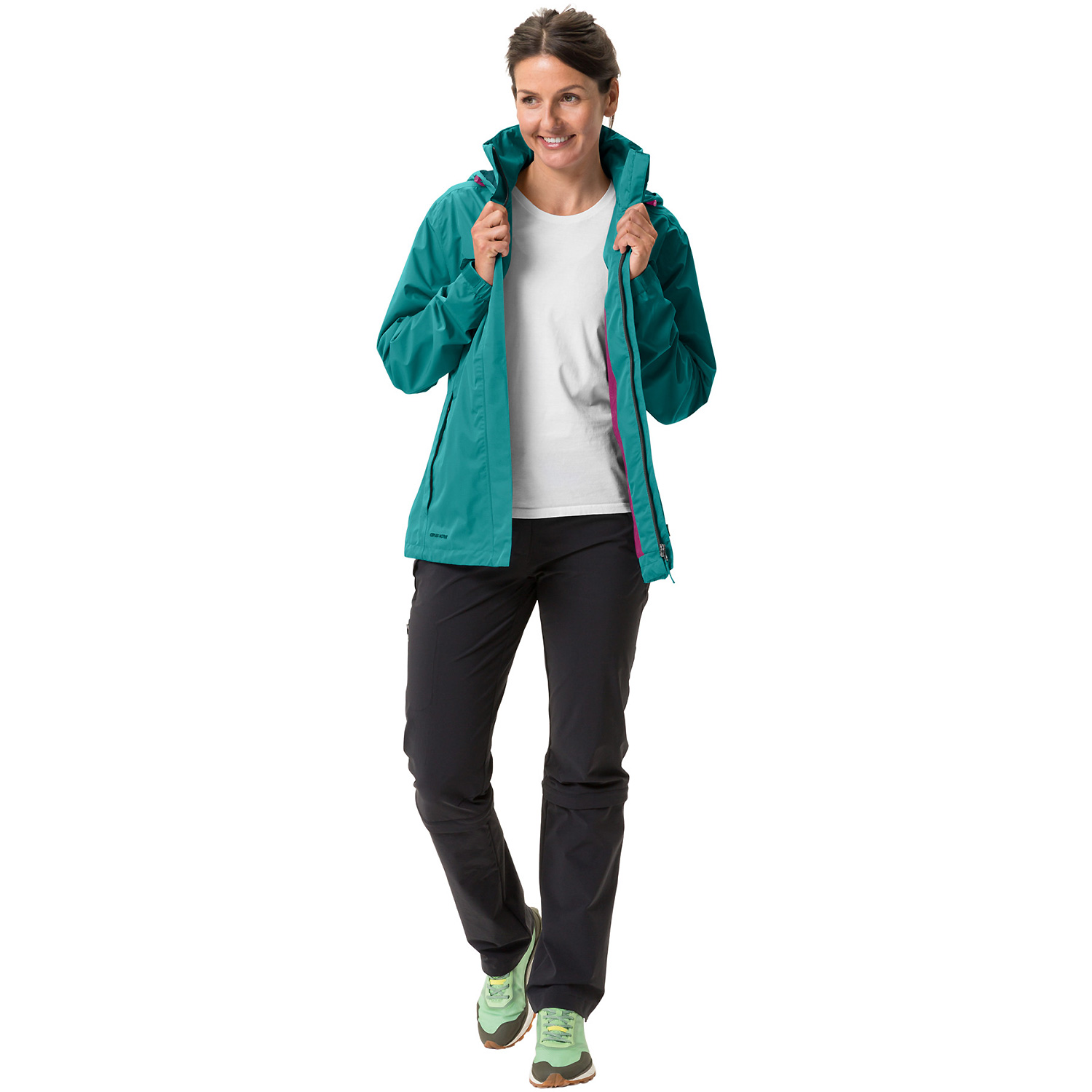 Damen VauDe Türkis Wo Escape Light Jacket 803 46 Funktionsjacke