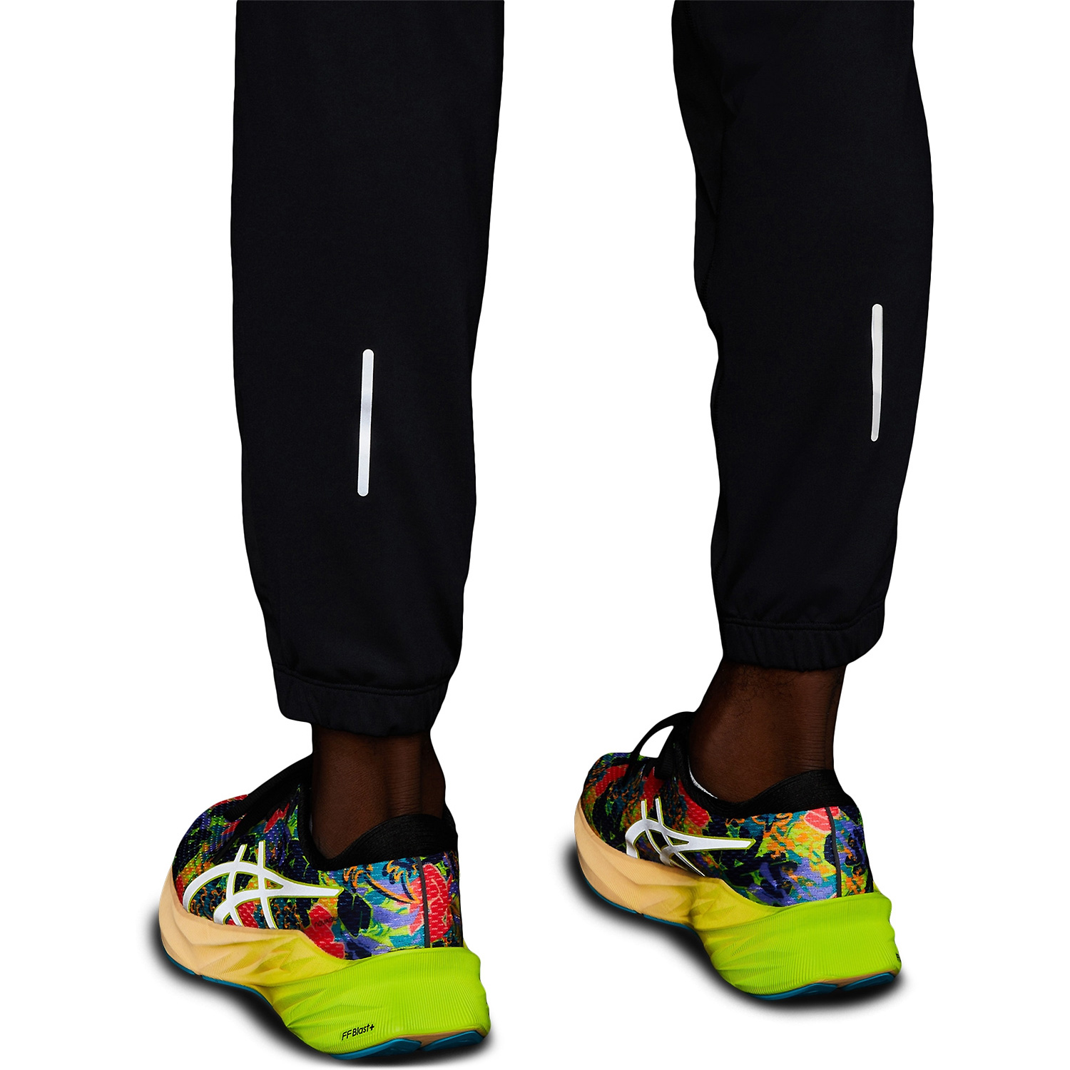 Herren Asics Schwarz LITE-SHOW PANT Hose