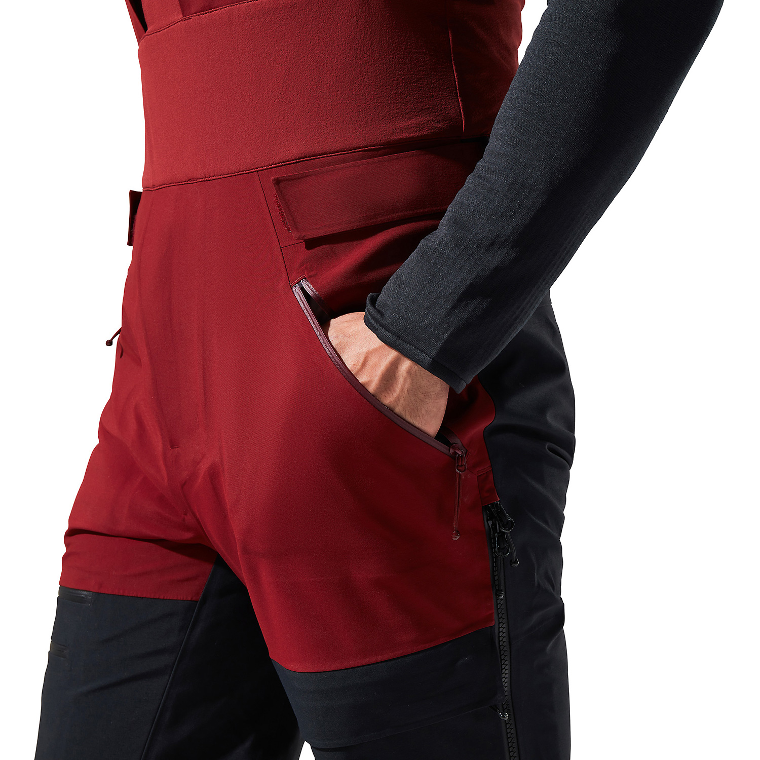 Herren Berghaus Dunkelrot