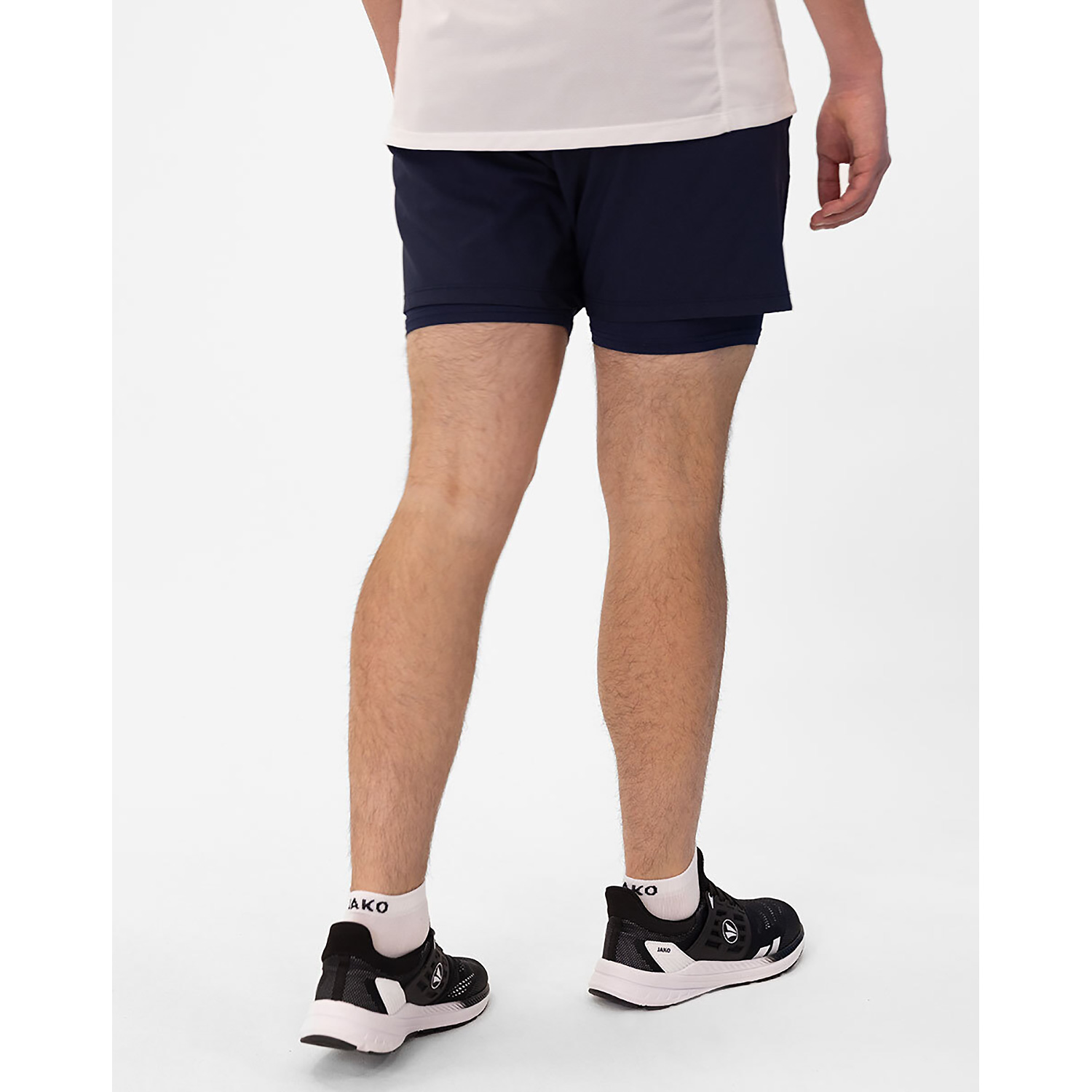 Herren Jako Marine 2-in-1 Short Power Tight