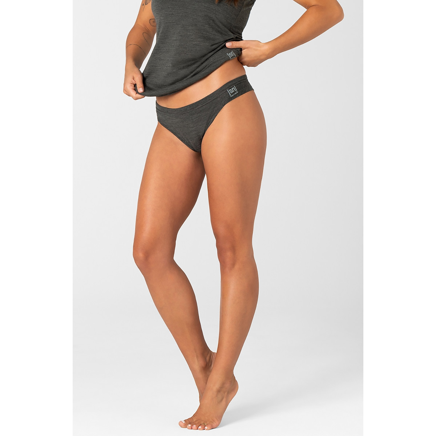 Damen Super.Natural Steingrau