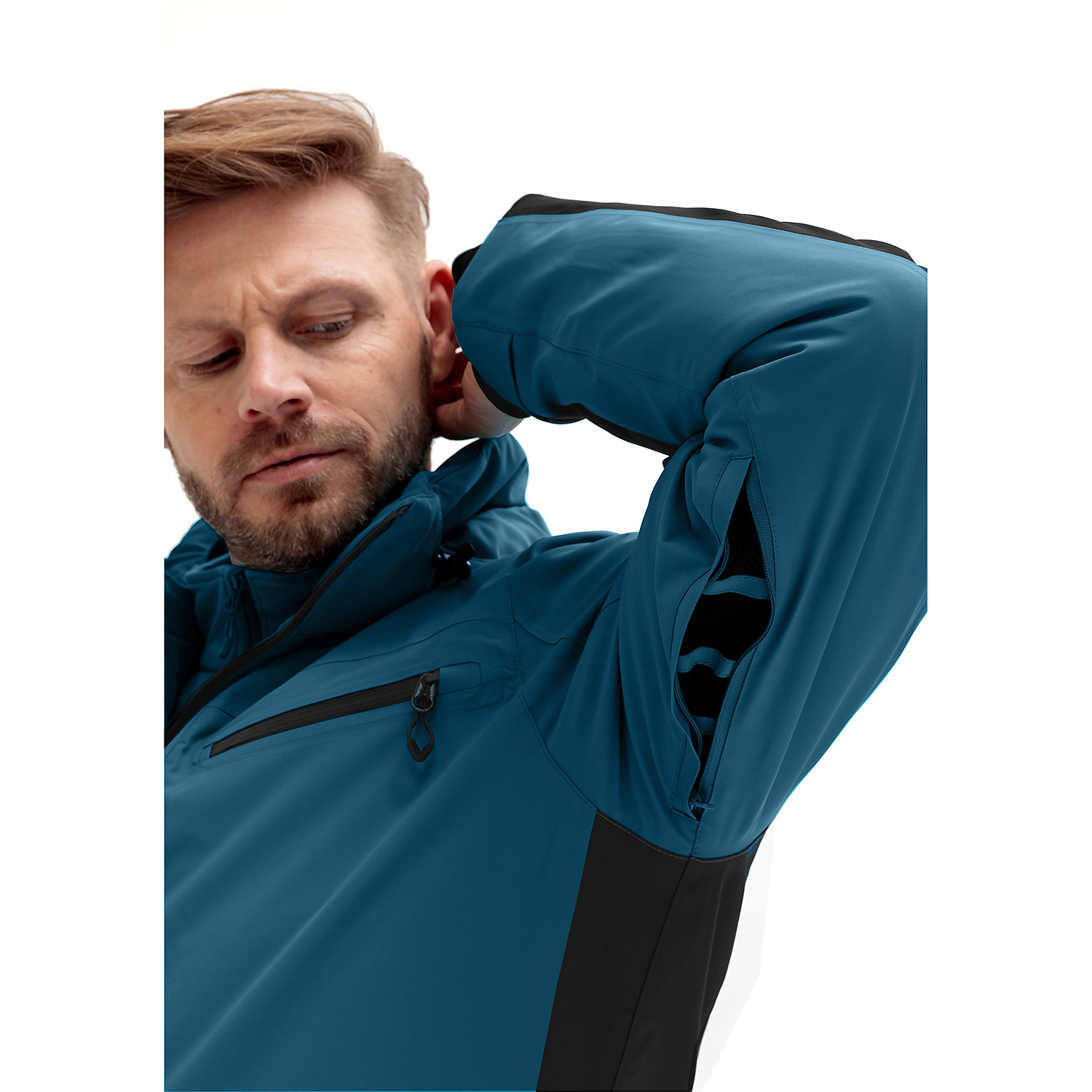 Herren Maier Sports Petrol Roccarasa M M20340 60 Funktionsjacke