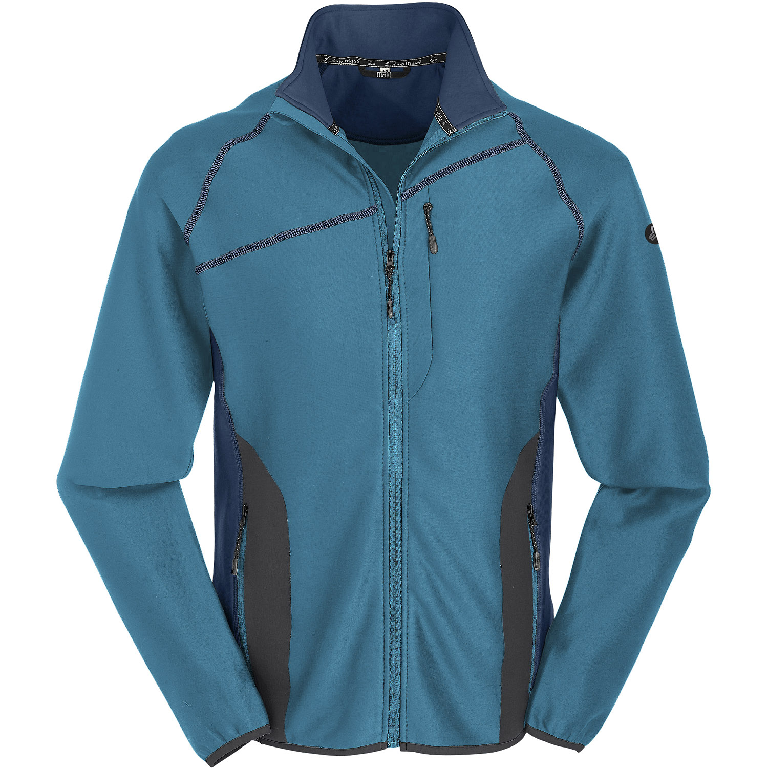 Herren Maul Sport Blau Taufstein II-Megastretchjacke+ 1574 48 Funktionsjacke