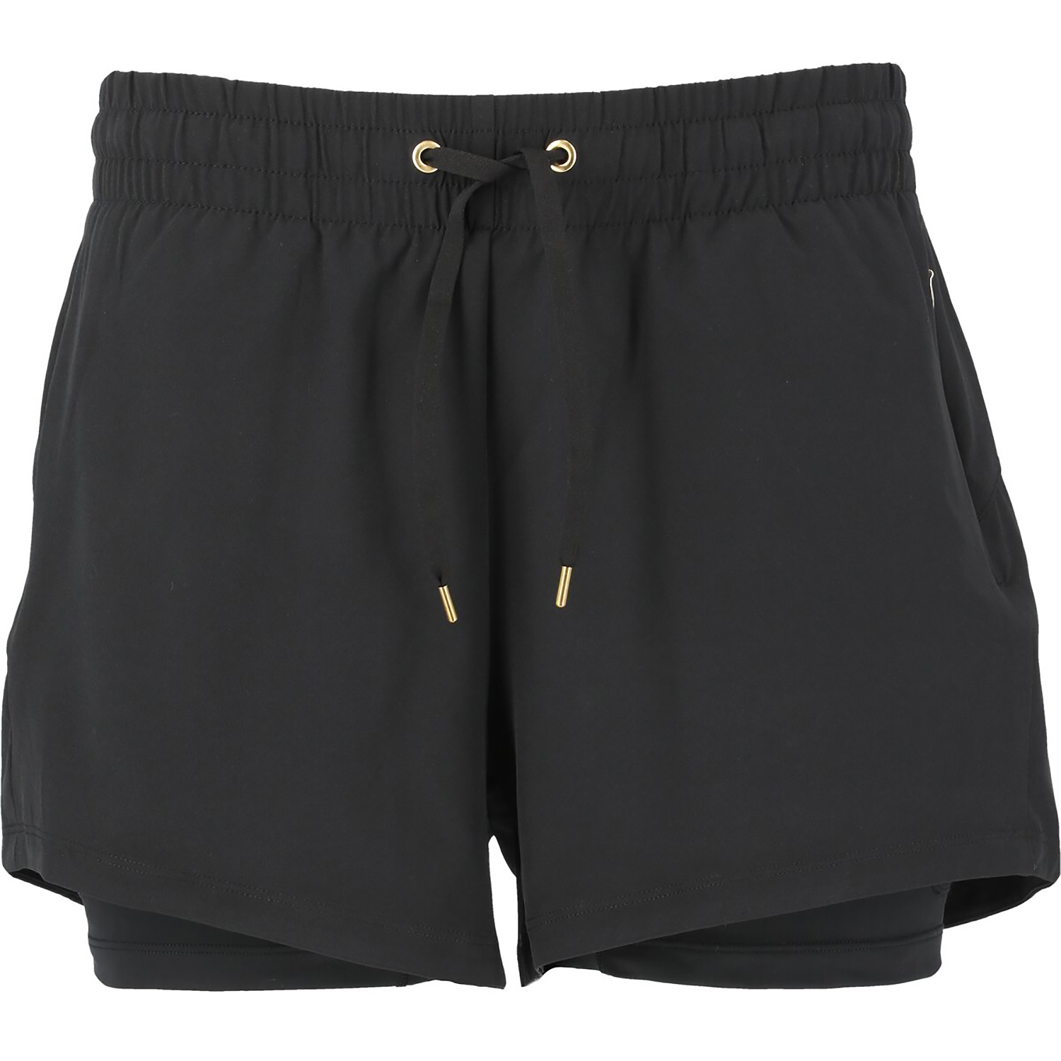 Damen Athlecia Schwarz Timmie V2 W 2-In-1 Shorts 1001 38 Short