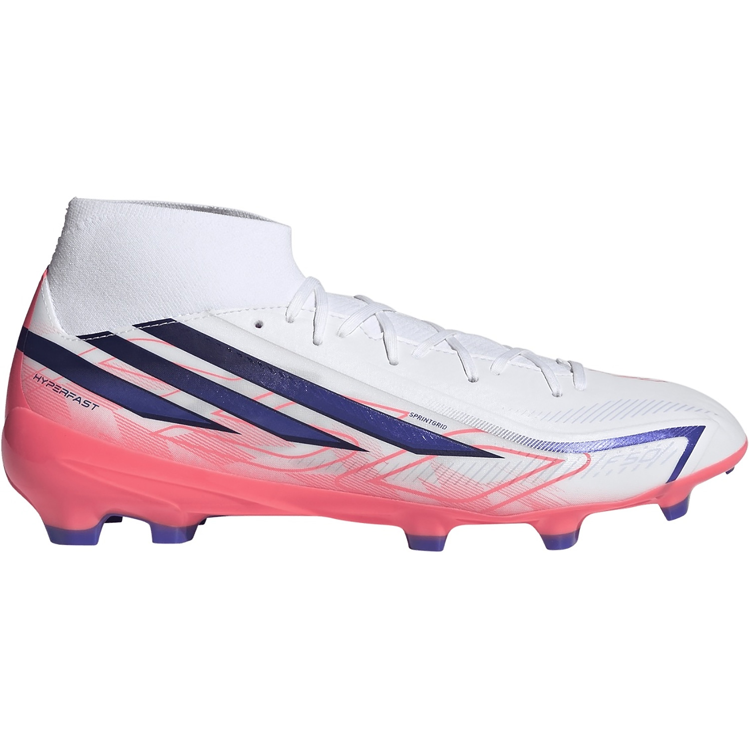 Unisex Adidas wie abgebildet F50 HYPERFAST LEAGUE MID FG 000 8,5 Fussball-Rasenschuh