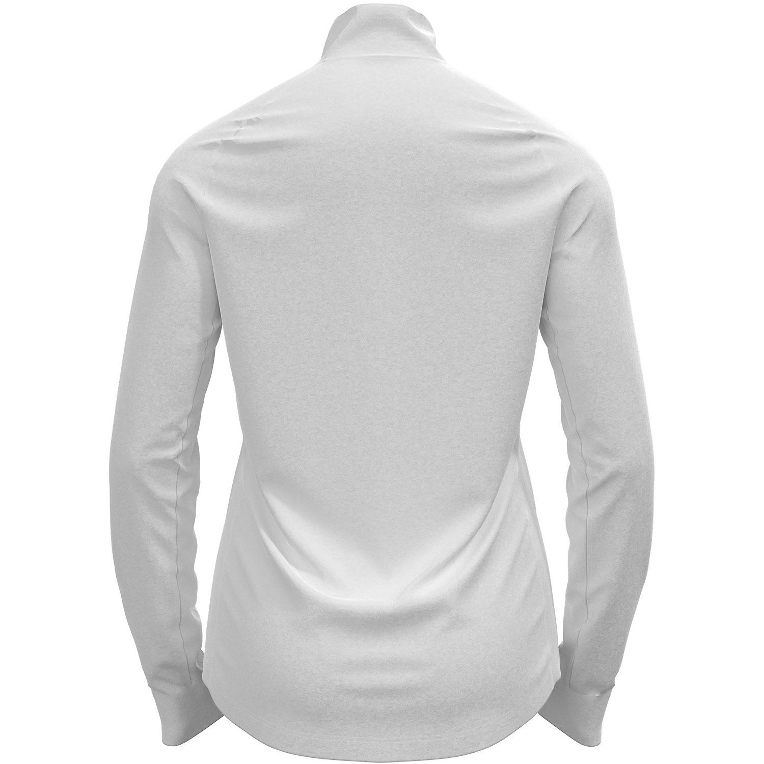 Damen Odlo Weiß Mid layer 1/2 zip BERRA 10000 XS Rolli