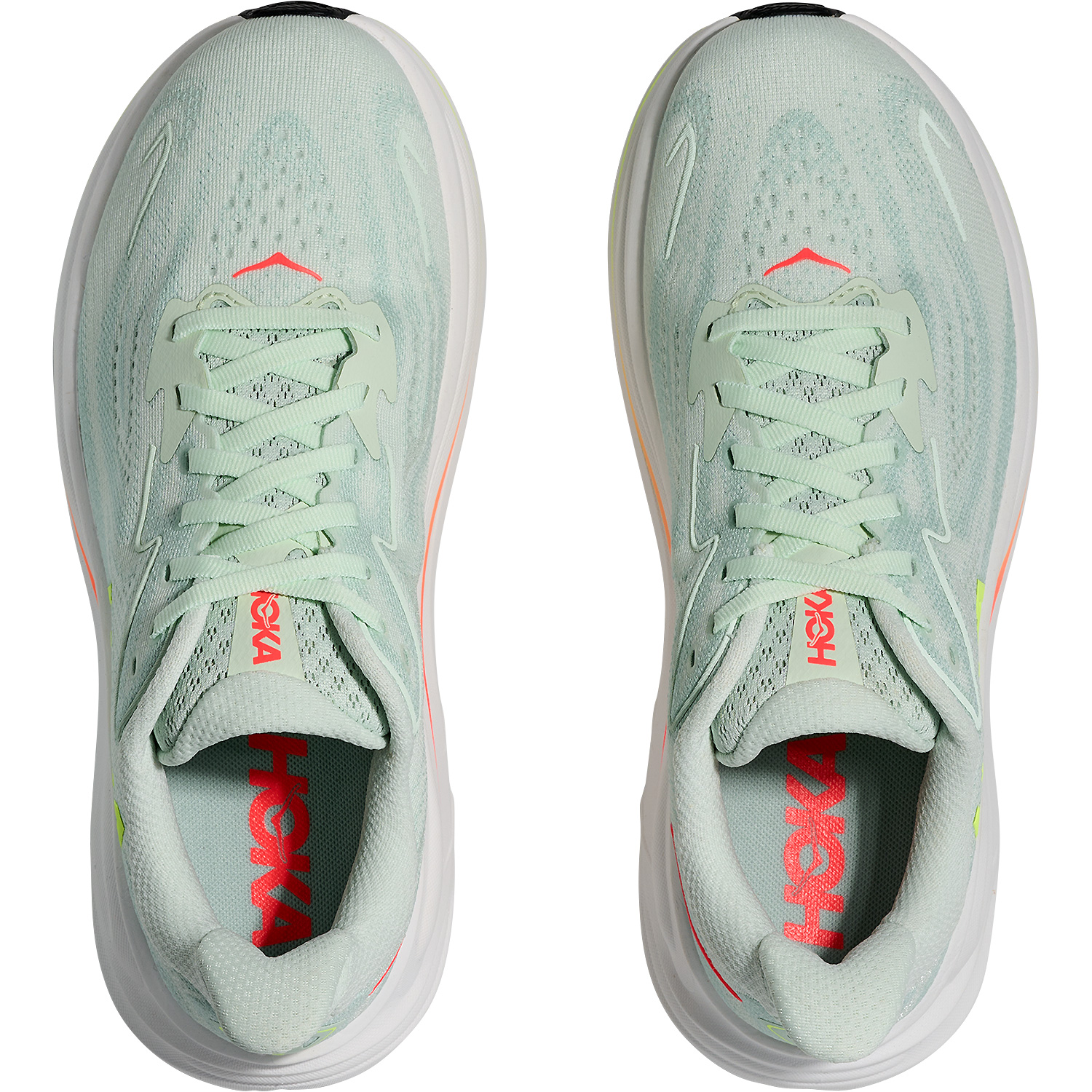 Damen Hoka Hellgrün CLIFTON 10 Laufschuh