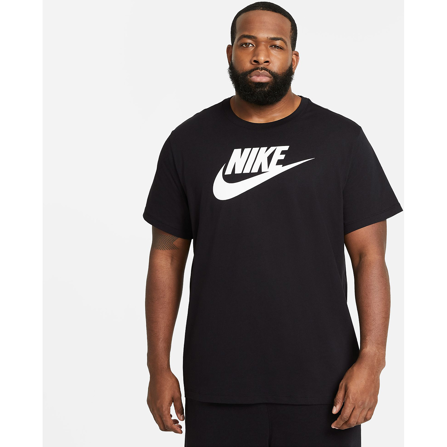 Herren Nike Schwarz M NSW TEE ICON FUTURA 010 3XL Shirt