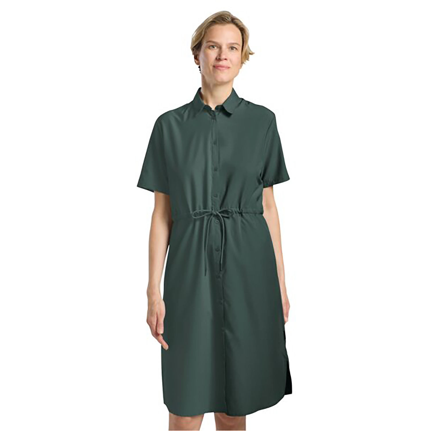 Damen Jack Wolfskin Dunkelgrau WAIMEA DRESS W E0271 S Kleid