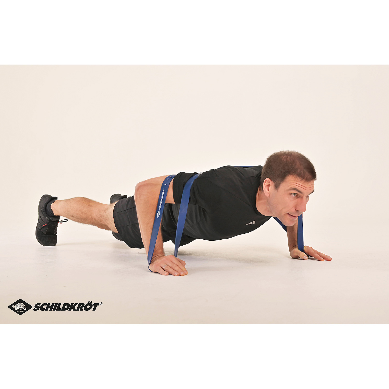 Unisex Schildkröt FITNESS wie abgebildet SUPER BAND Medium 32mm blue, 1 Widerstandsband, in 4C Box 000 - Kleingerät