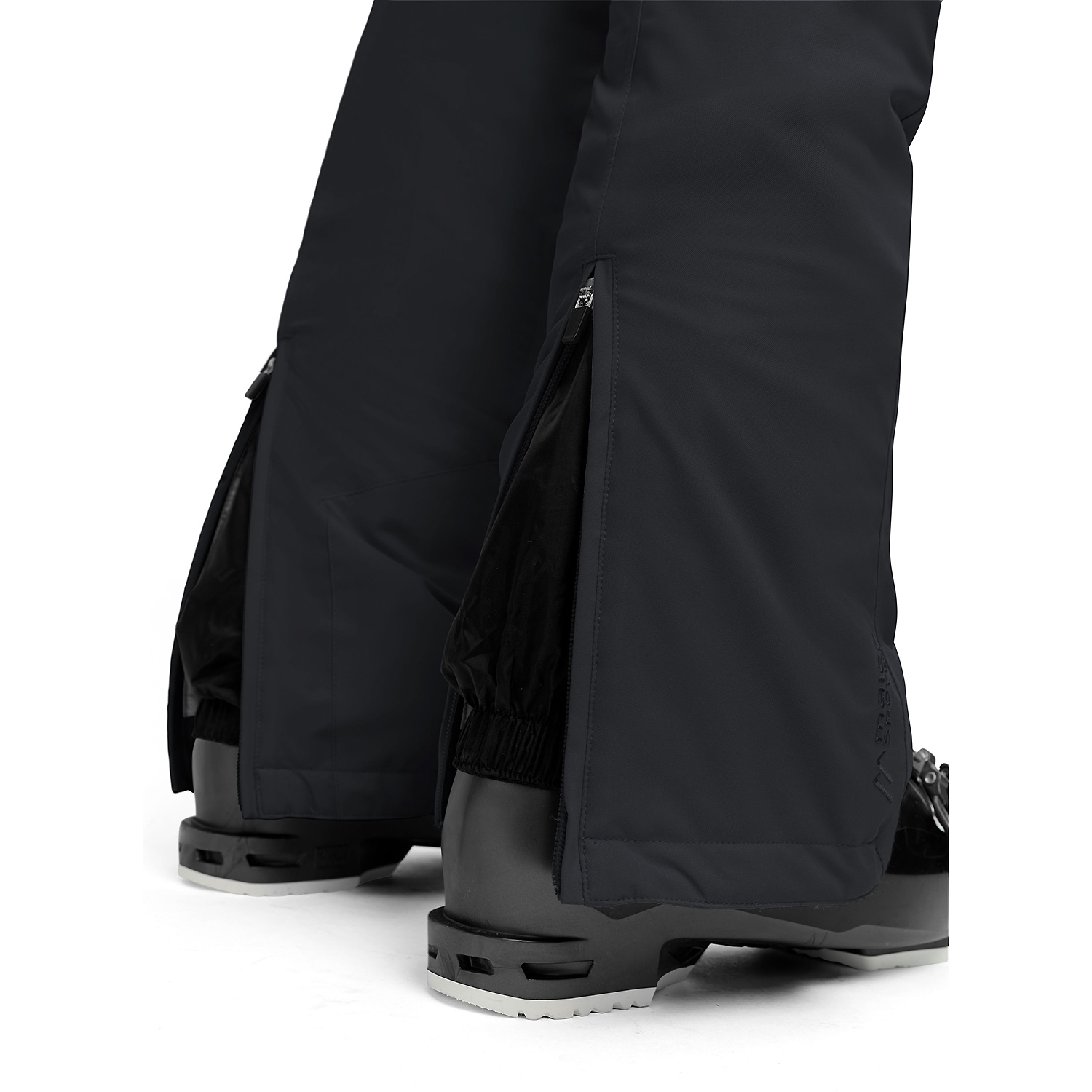 Damen Maier Sports Schwarz Vroni slim 2.0 (kurz) M10900 19 Hose