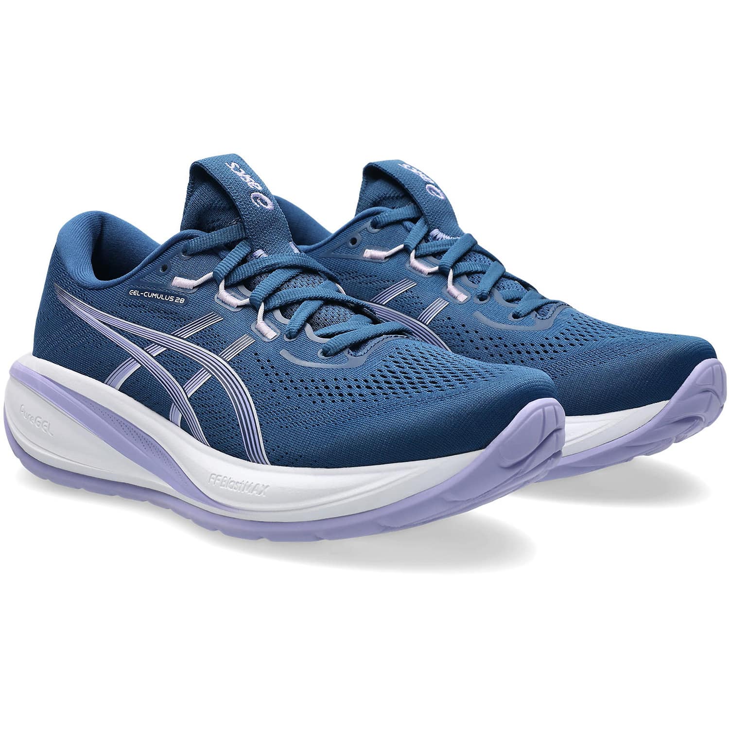 Damen Asics Rauchblau