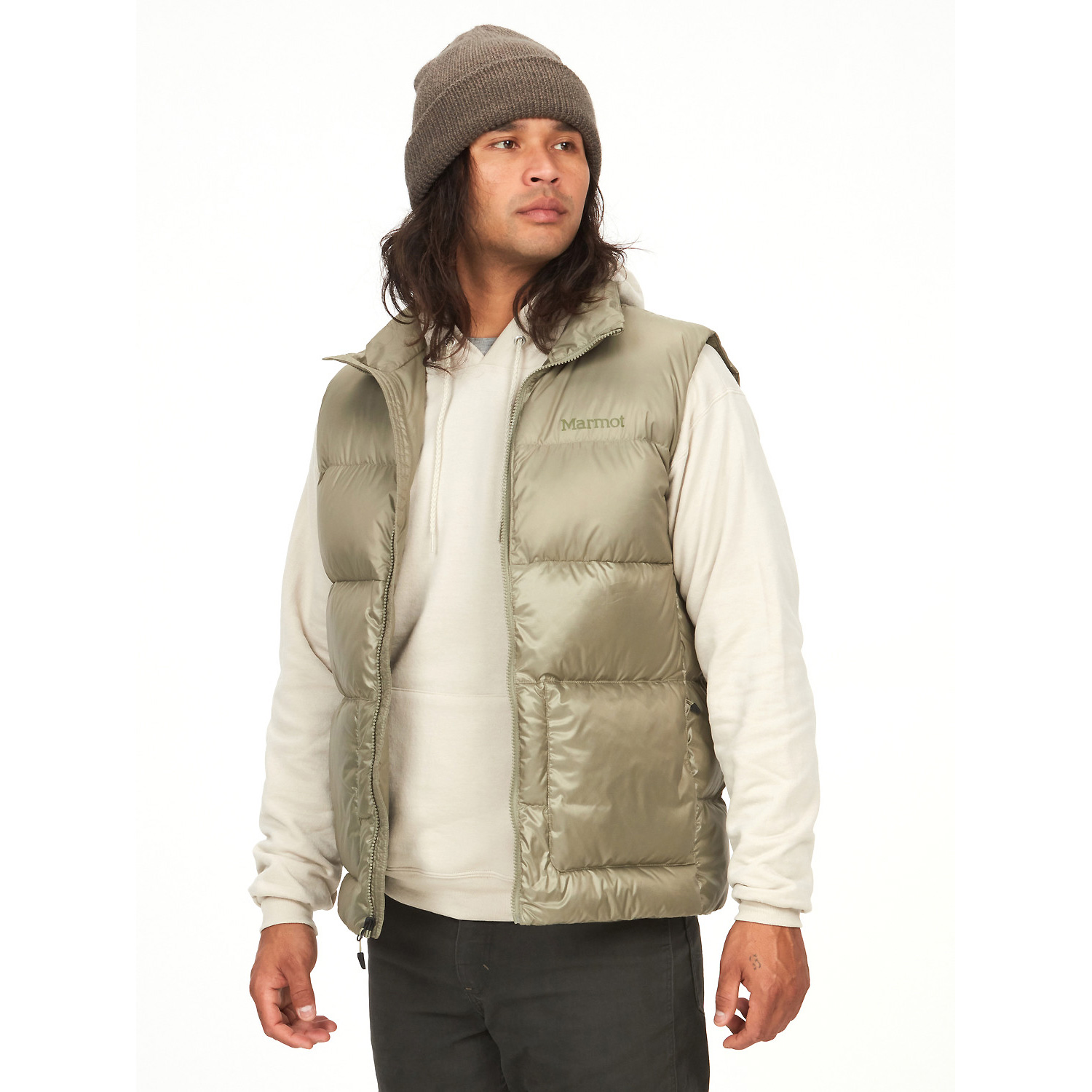 Herren Marmot Grau M GUIDES DOWN VEST