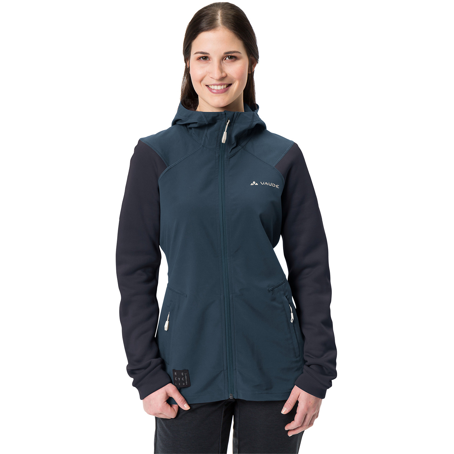 Damen VauDe Marine Wo Tremalzo Hooded Jacket 179 42 Funktionsjacke