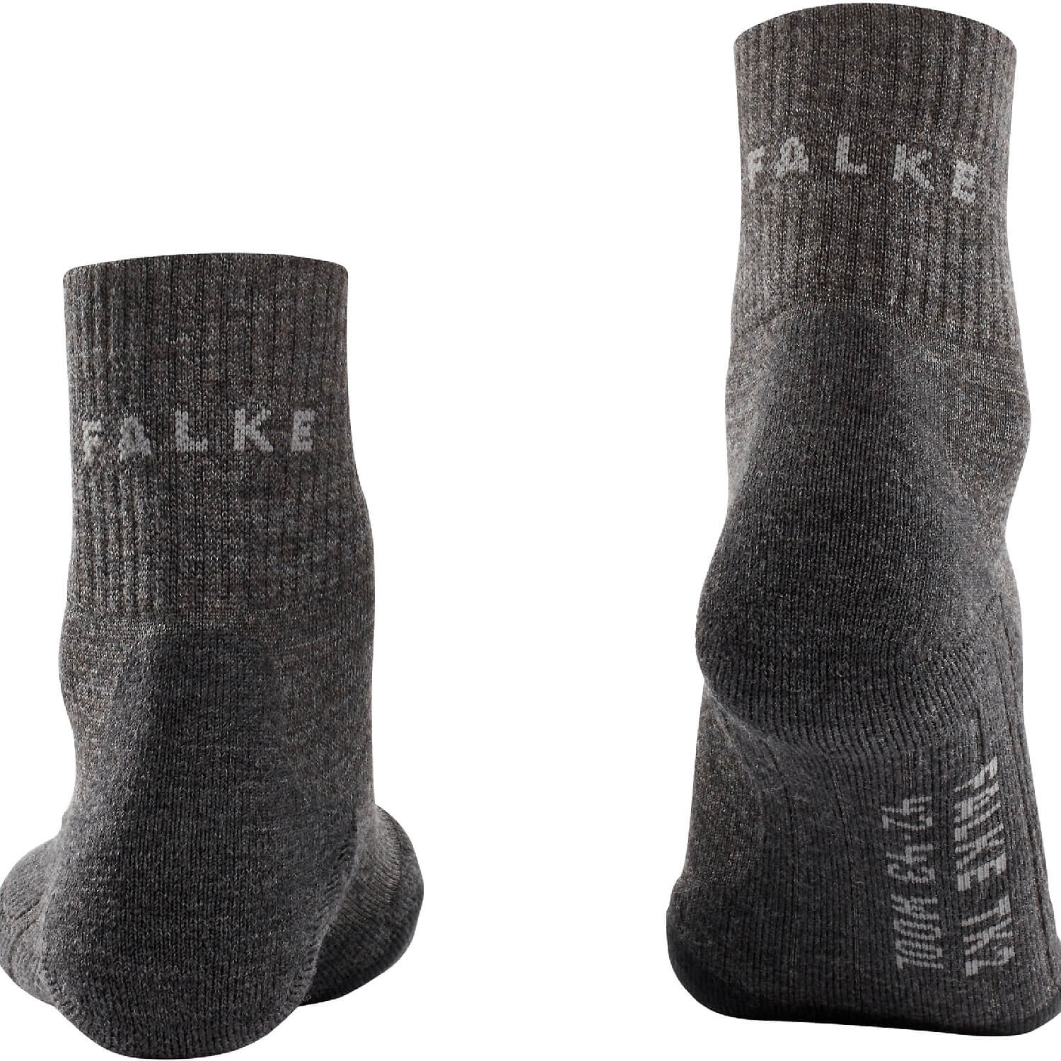 Herren Falke Grau Falke TK2 Wool Short Socken
