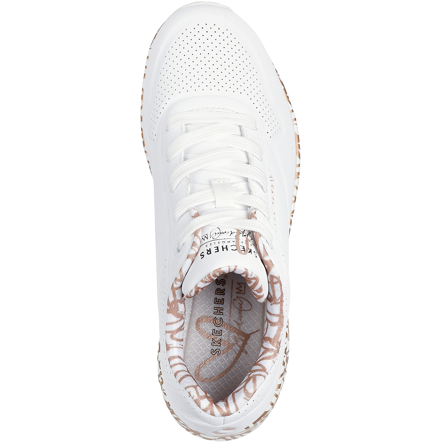 Damen Skechers Perlweiß
